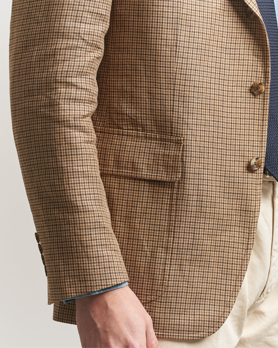Herr | Kavajer | Polo Ralph Lauren | Mini Guncheck Blazer Camel Multi