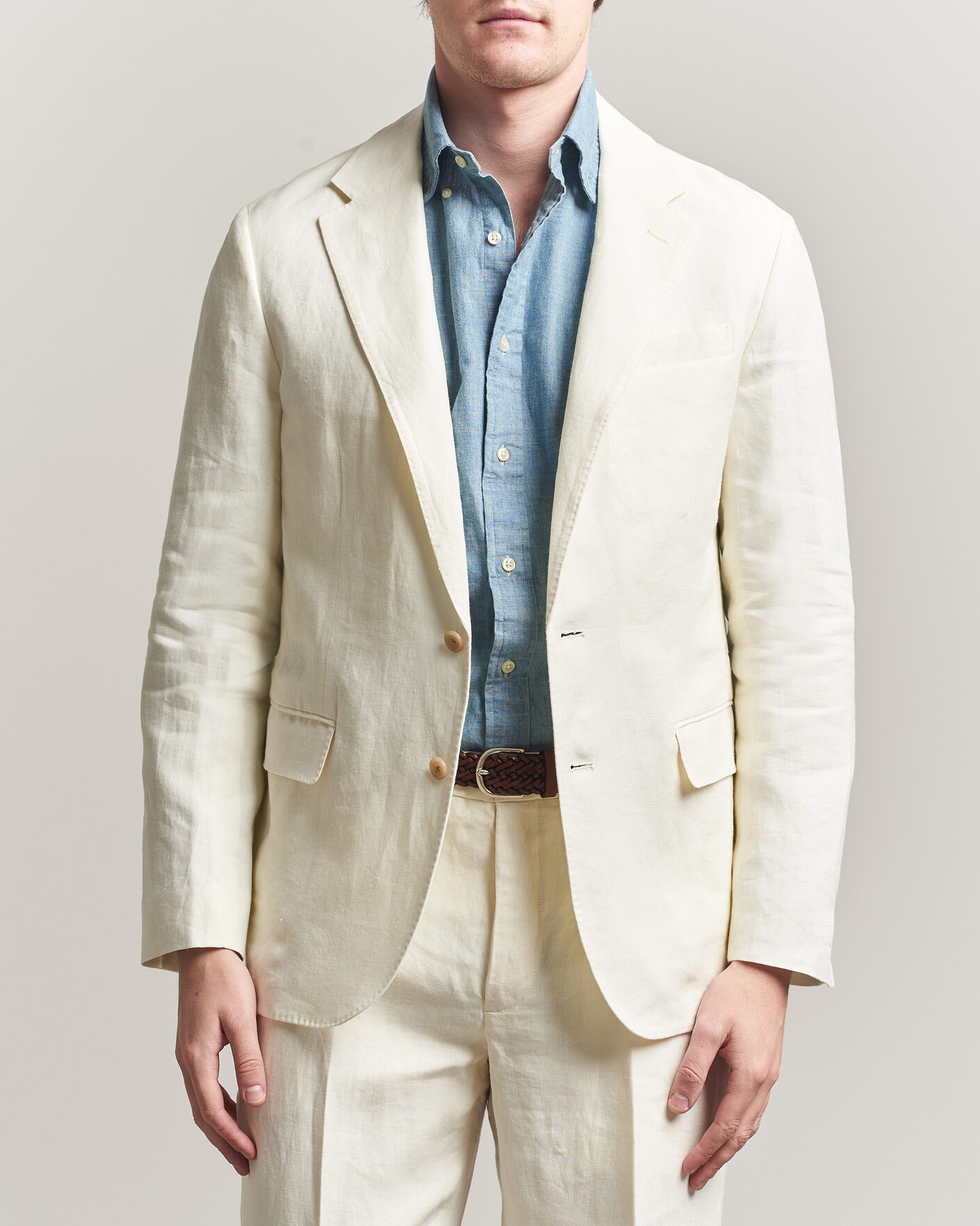 Herr | Kavajer | Polo Ralph Lauren | Linen Sportcoat Cream