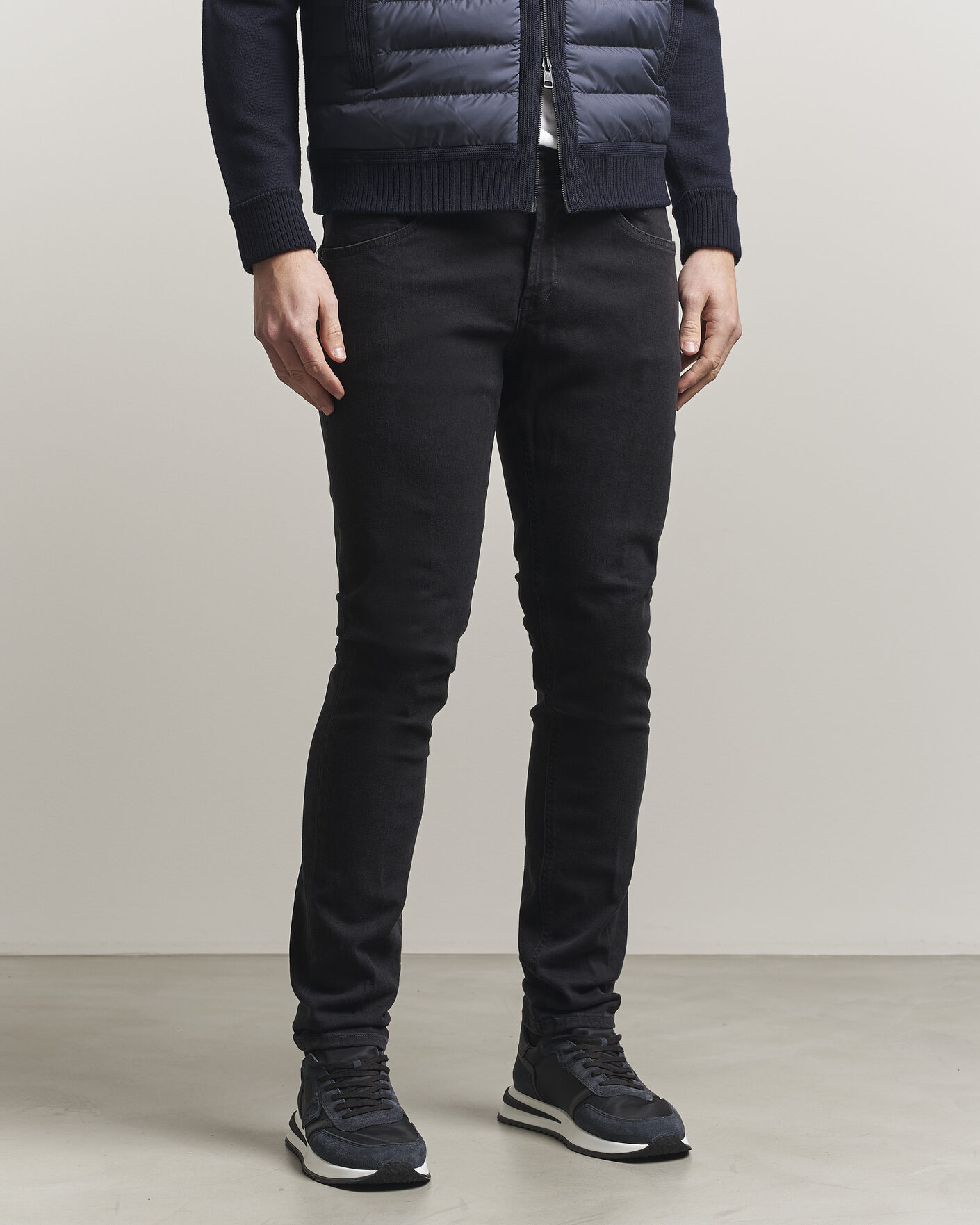 Herr | Jeans | Dondup | George Jeans Washed Black