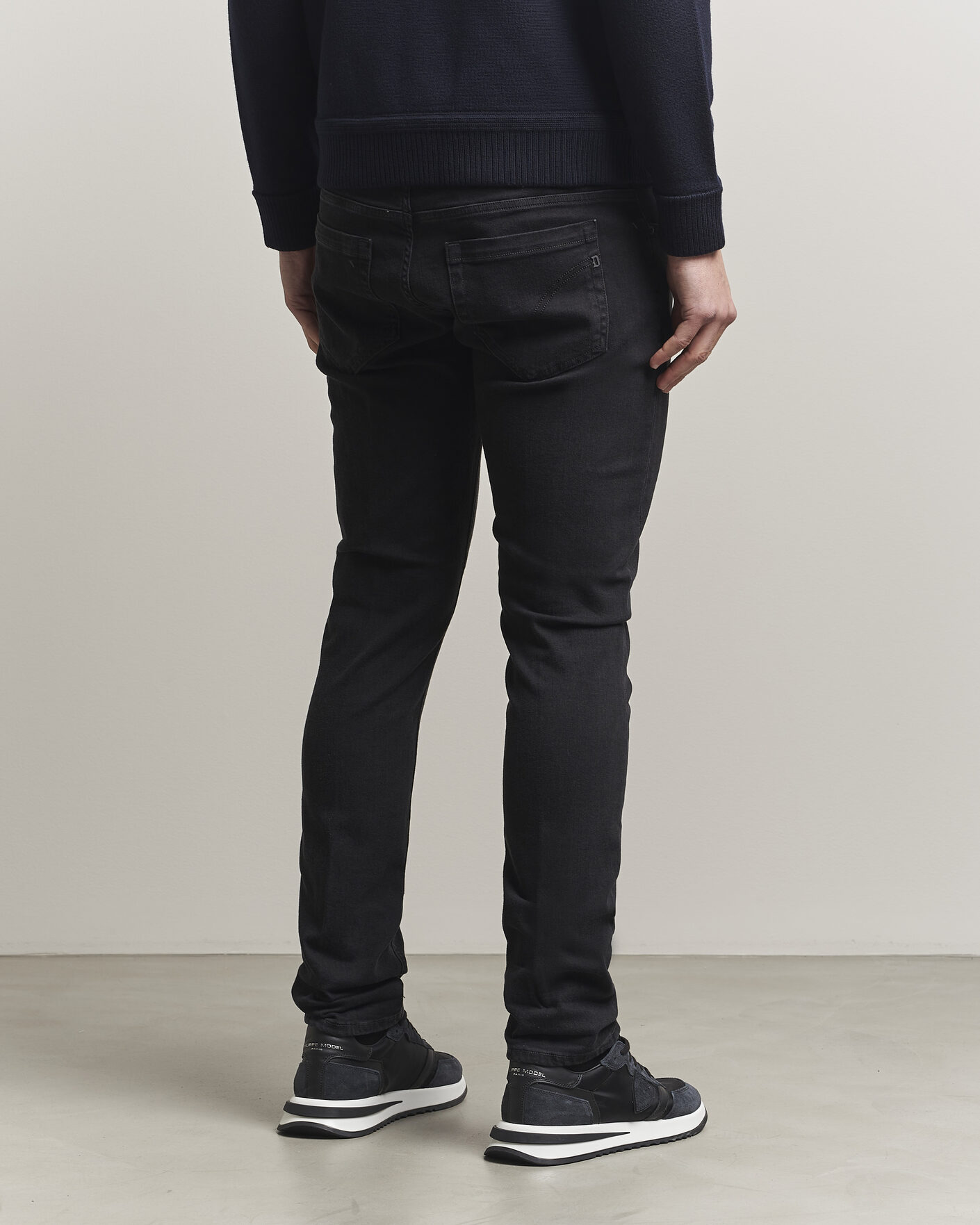 Herr | Jeans | Dondup | George Jeans Washed Black