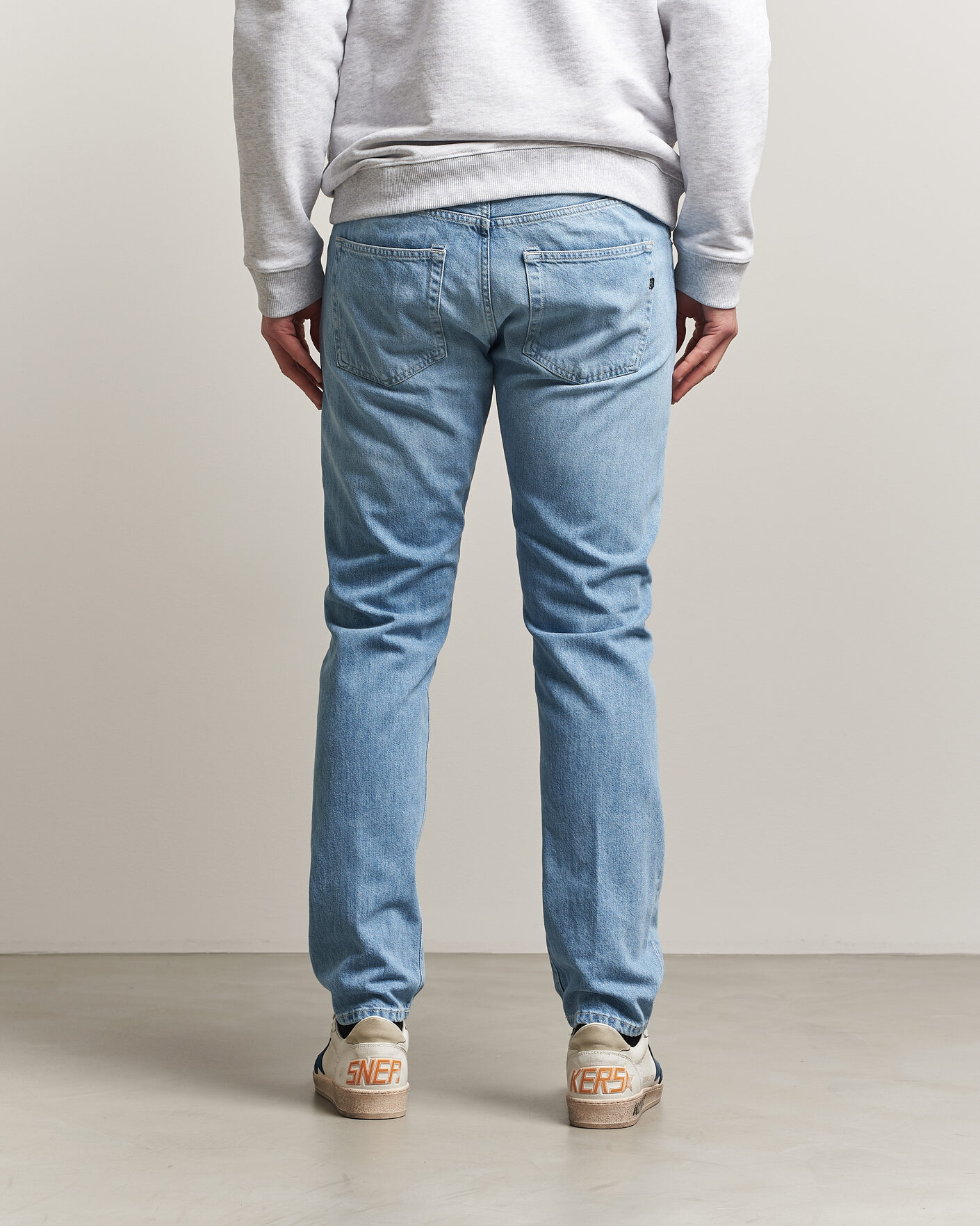 Herr | Byxor | Dondup | Icon Regular Fit Jeans Light Blue