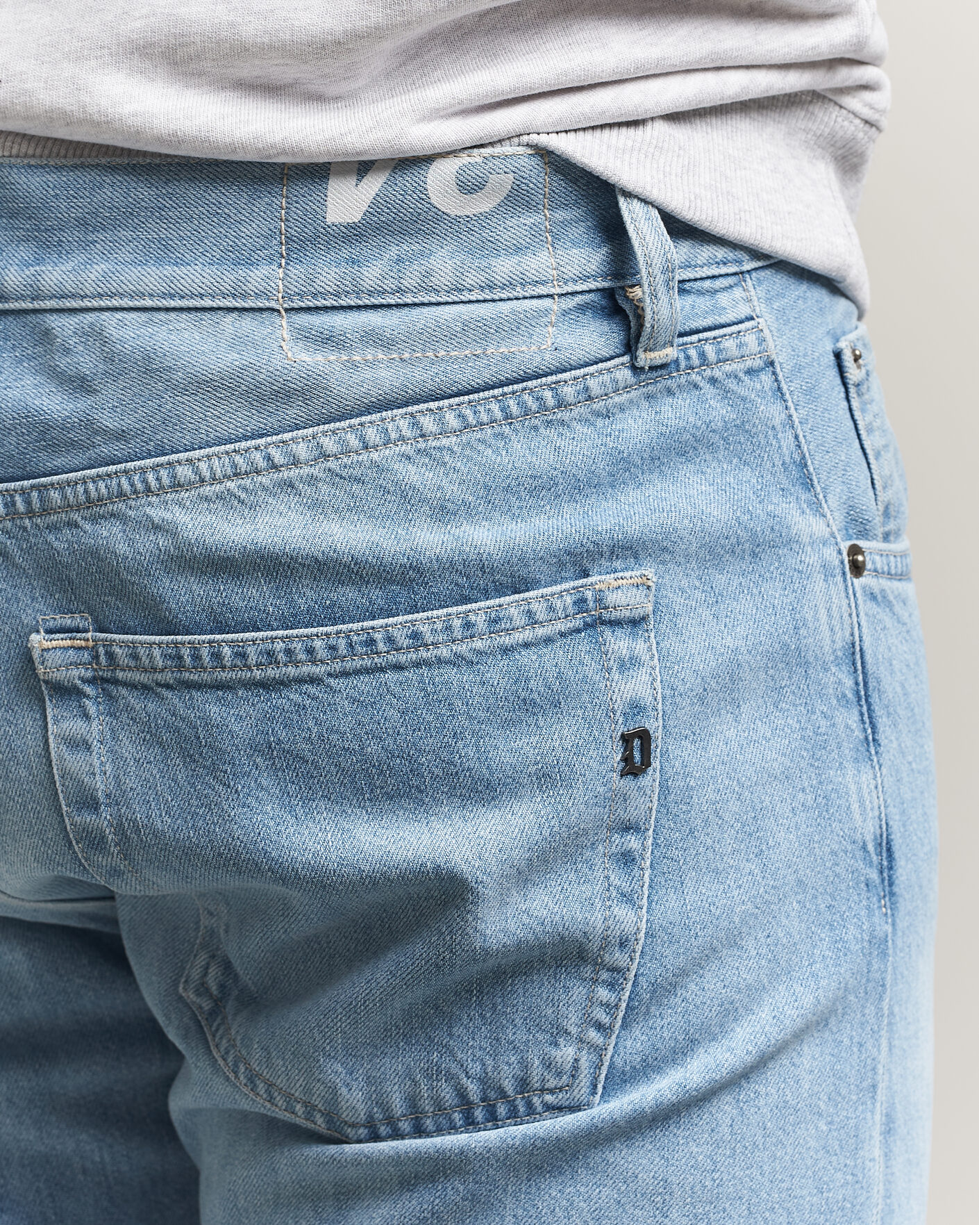 Herr | Byxor | Dondup | Icon Regular Fit Jeans Light Blue