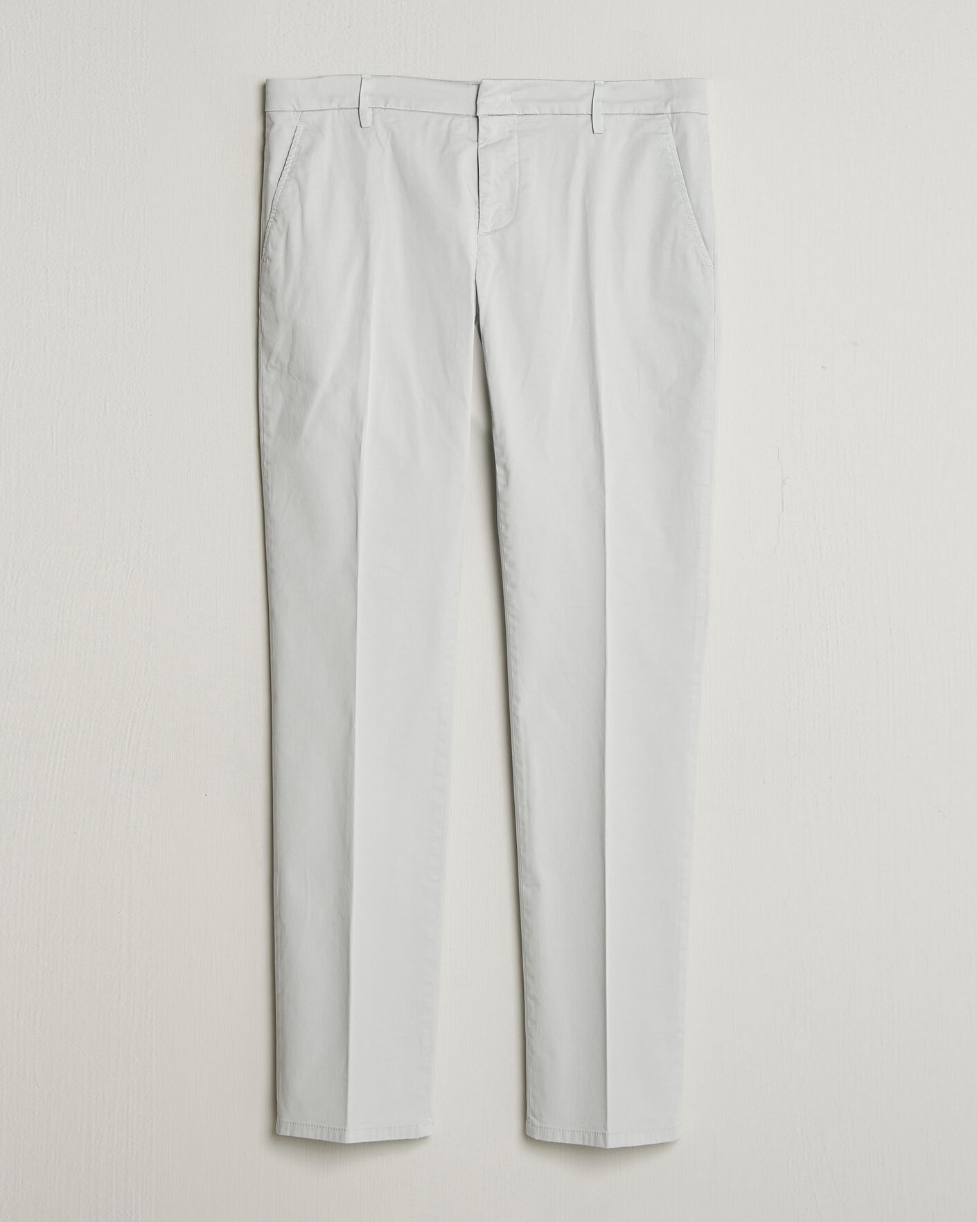 Herr | Byxor | Dondup | Spiritisimo Cotton Chinos Light Grey