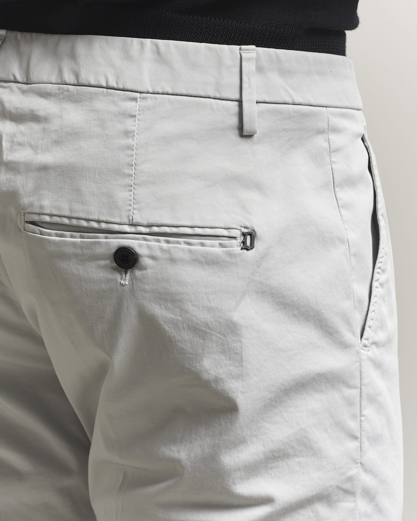 Herr | Byxor | Dondup | Spiritisimo Cotton Chinos Light Grey
