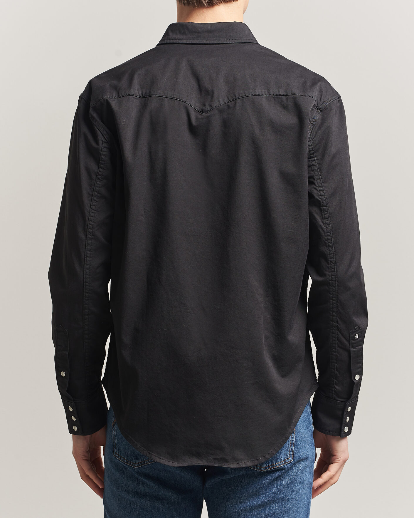 Herr | Skjortor | Dondup | Regular Fit Shirt Washed Black