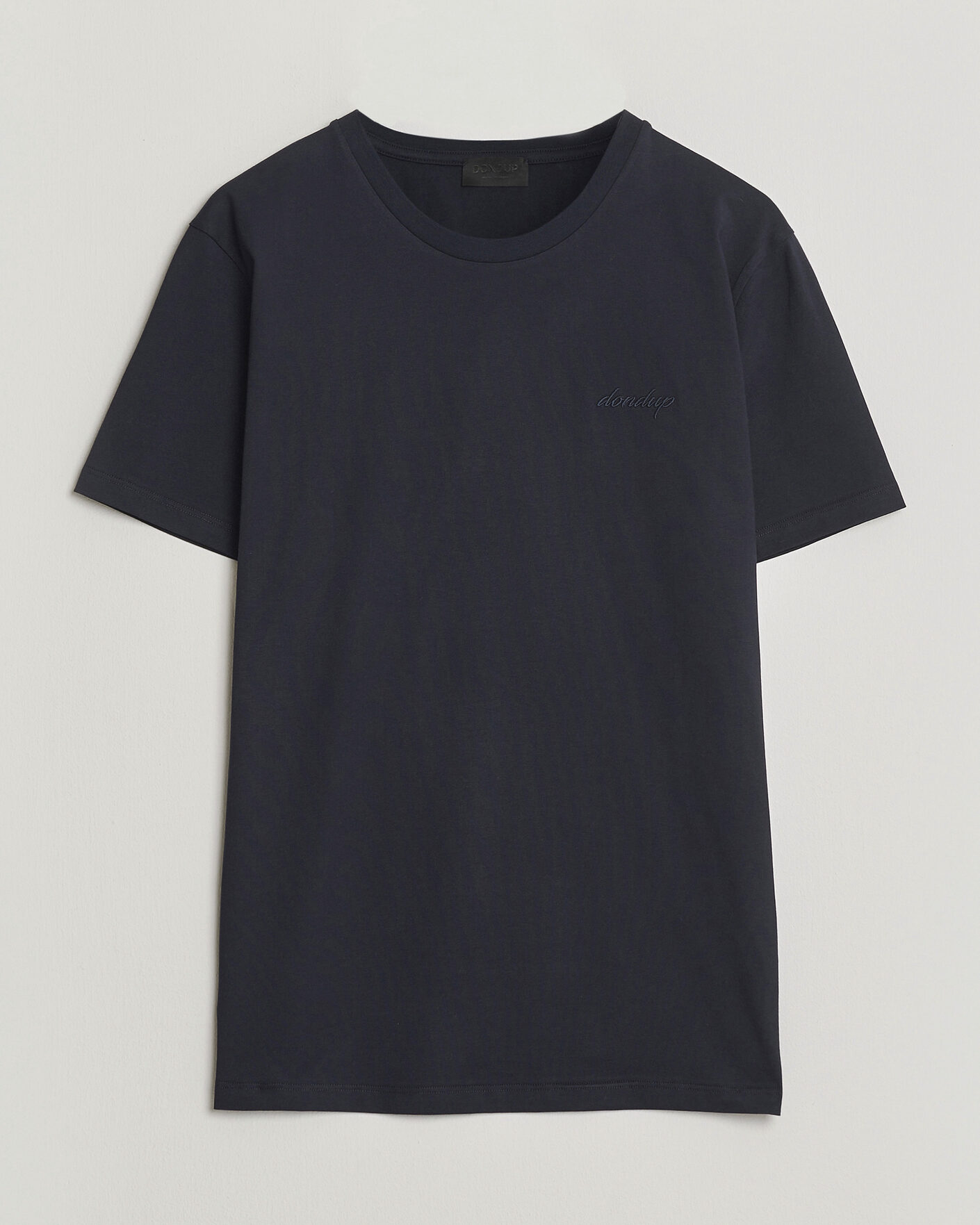 Herr | T-Shirts | Dondup | Logo Crew Neck T-Shirt Navy
