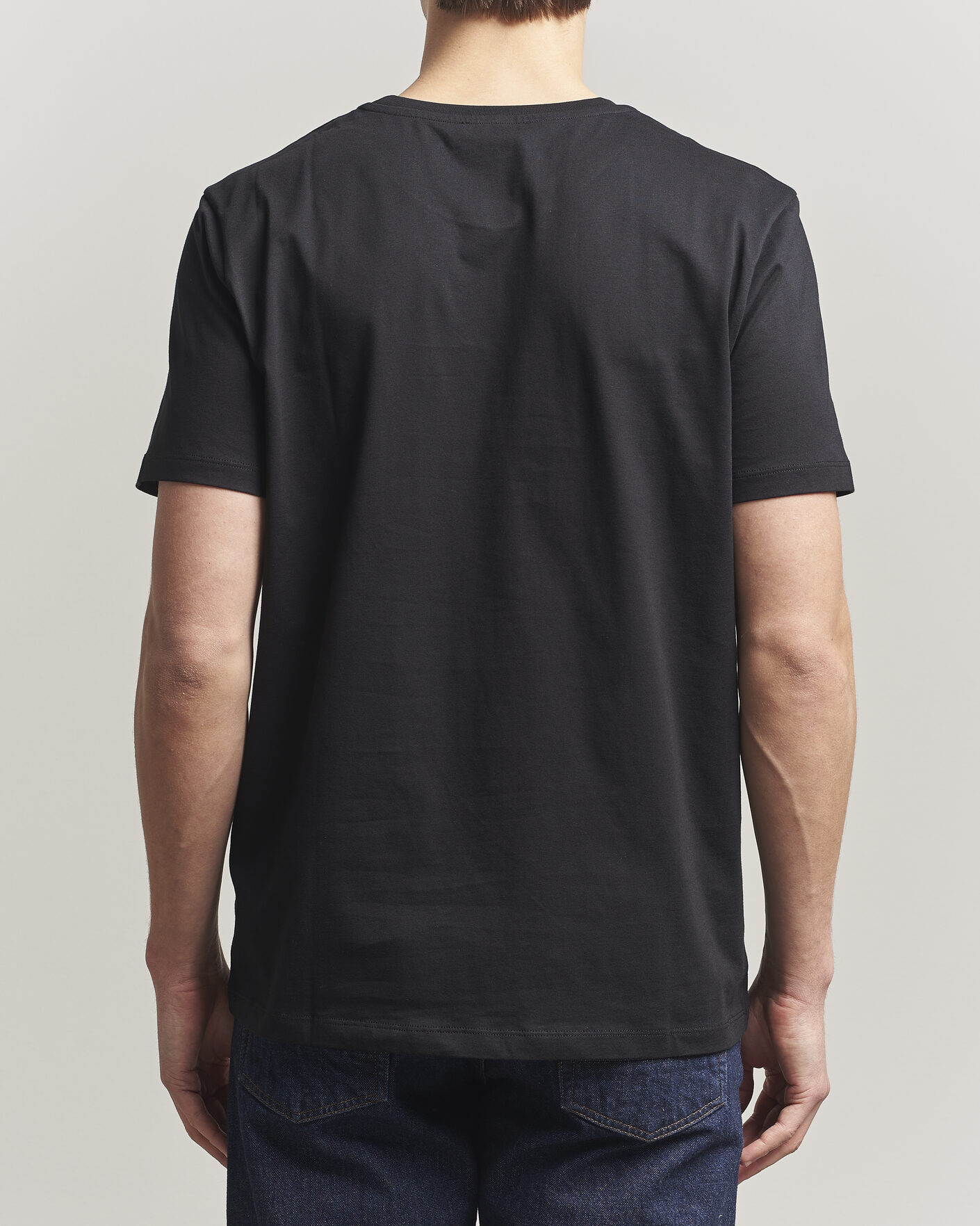 Herr | T-Shirts | Dondup | Logo Crew Neck T-Shirt Black