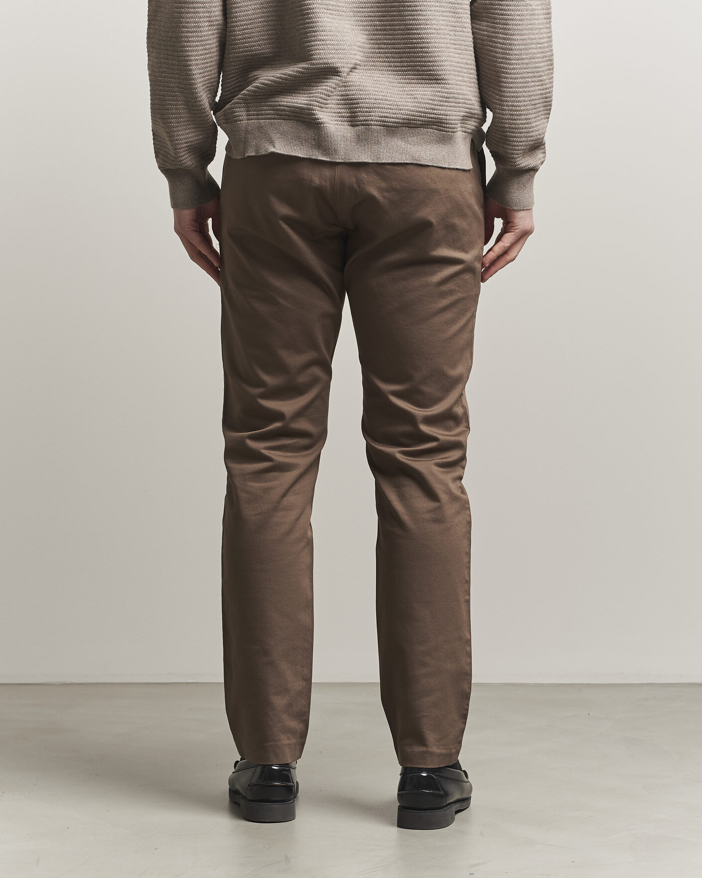 Herr | Byxor | NN07 | Theo Regular Fit Stretch Chinos Mable Husk