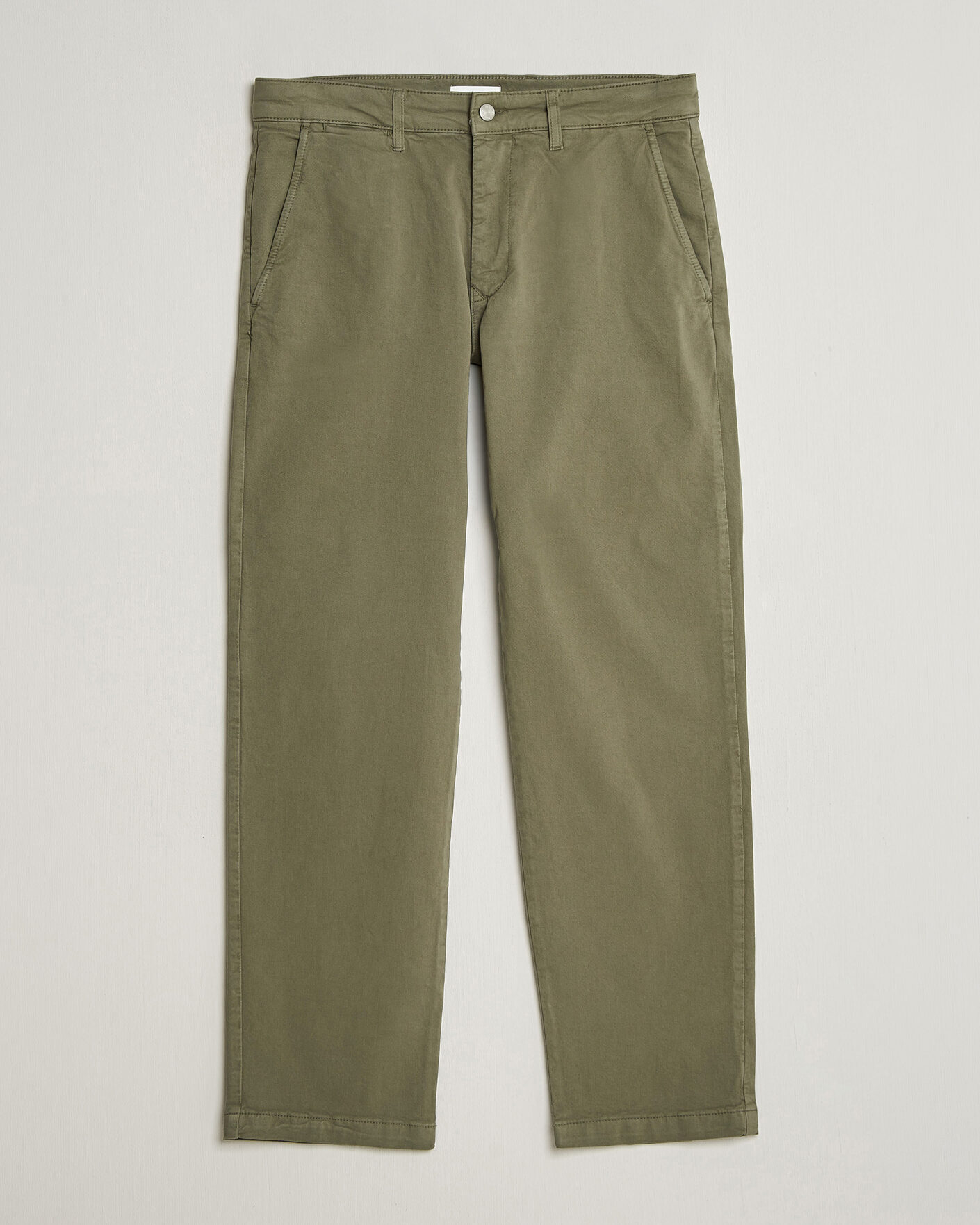 Herr | Byxor | NN07 | Aden Regular Fit Chinos Capers Green
