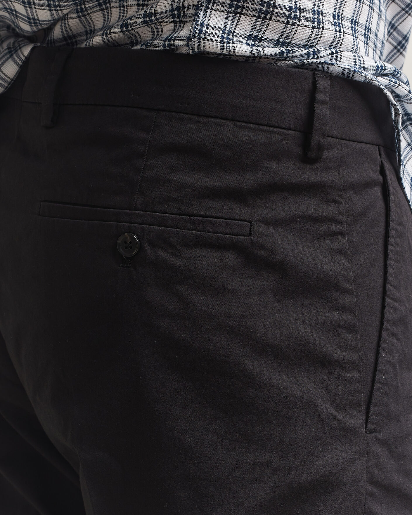 Herr | Byxor | NN07 | Bill Pleated Trousers Black