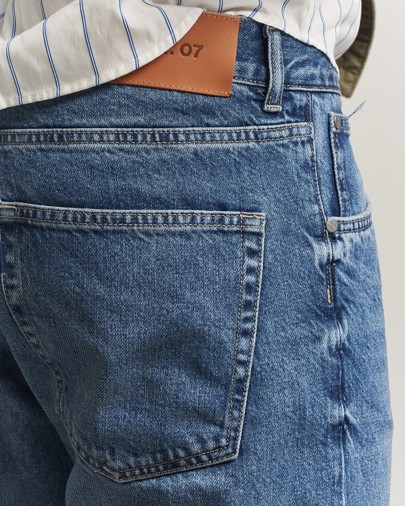 Herr | Jeans | NN07 | Sonny Regular Fit Jeans Blue Distressed