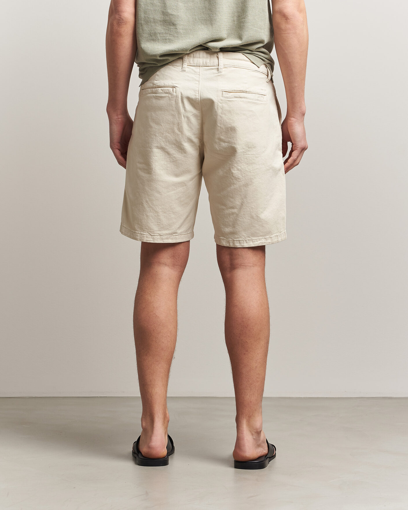 Herr | Shorts | NN07 | Aden Regular Fit Chino Shorts Ivory