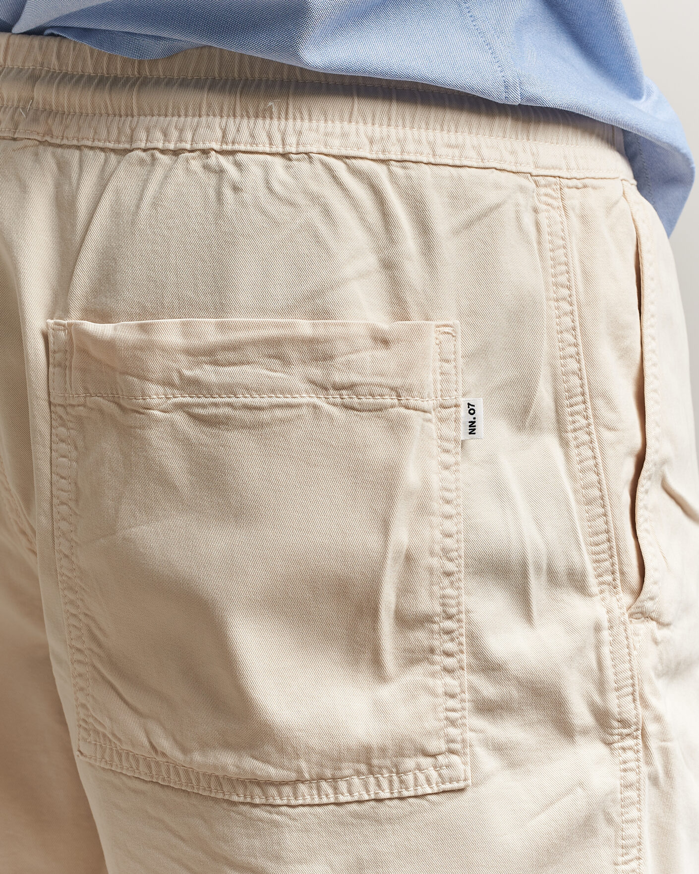 Herr | Shorts | NN07 | Gregor Drawstring Shorts Ivory