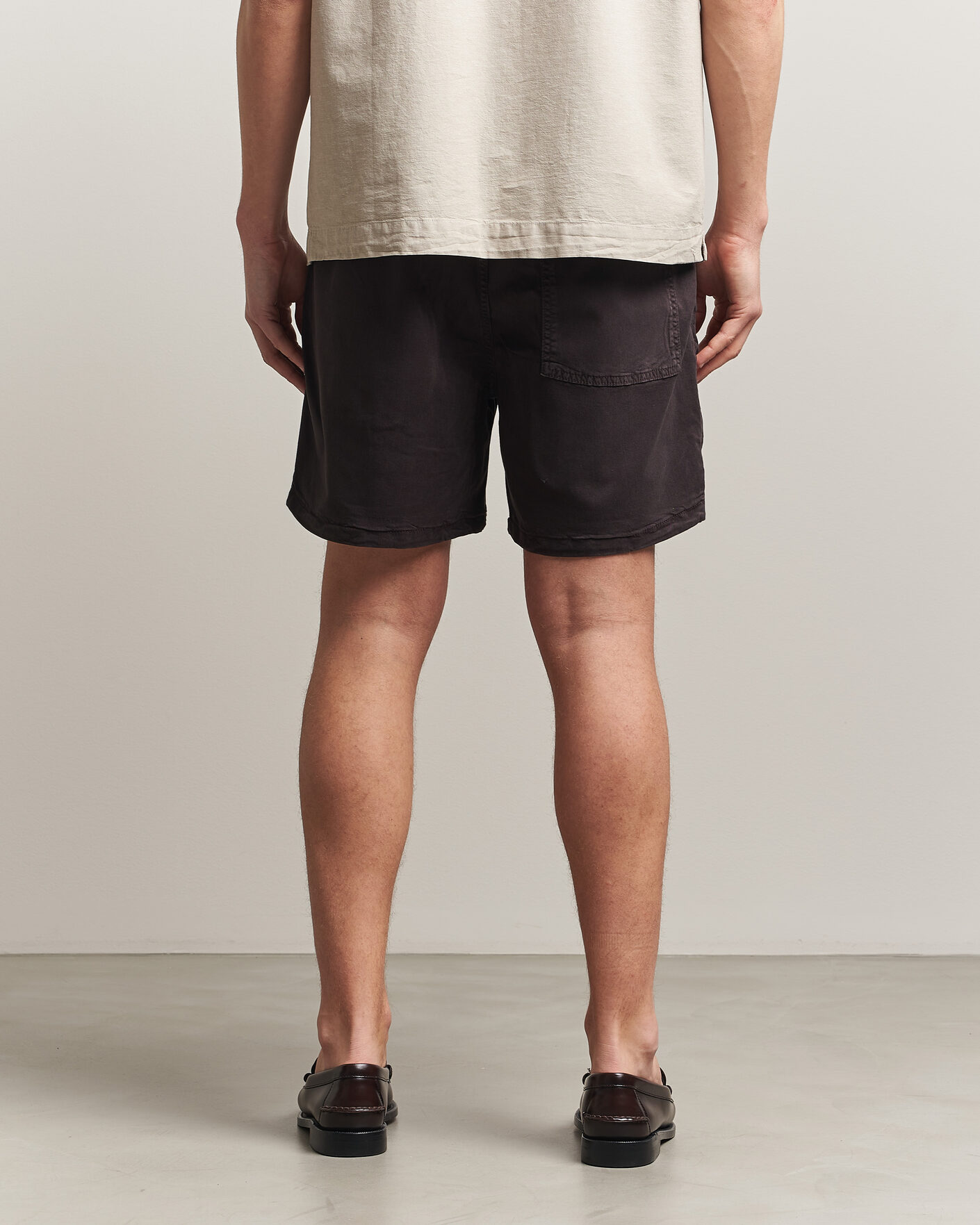 Herr | Shorts | NN07 | Gregor Drawstring Shorts Deep Truffle