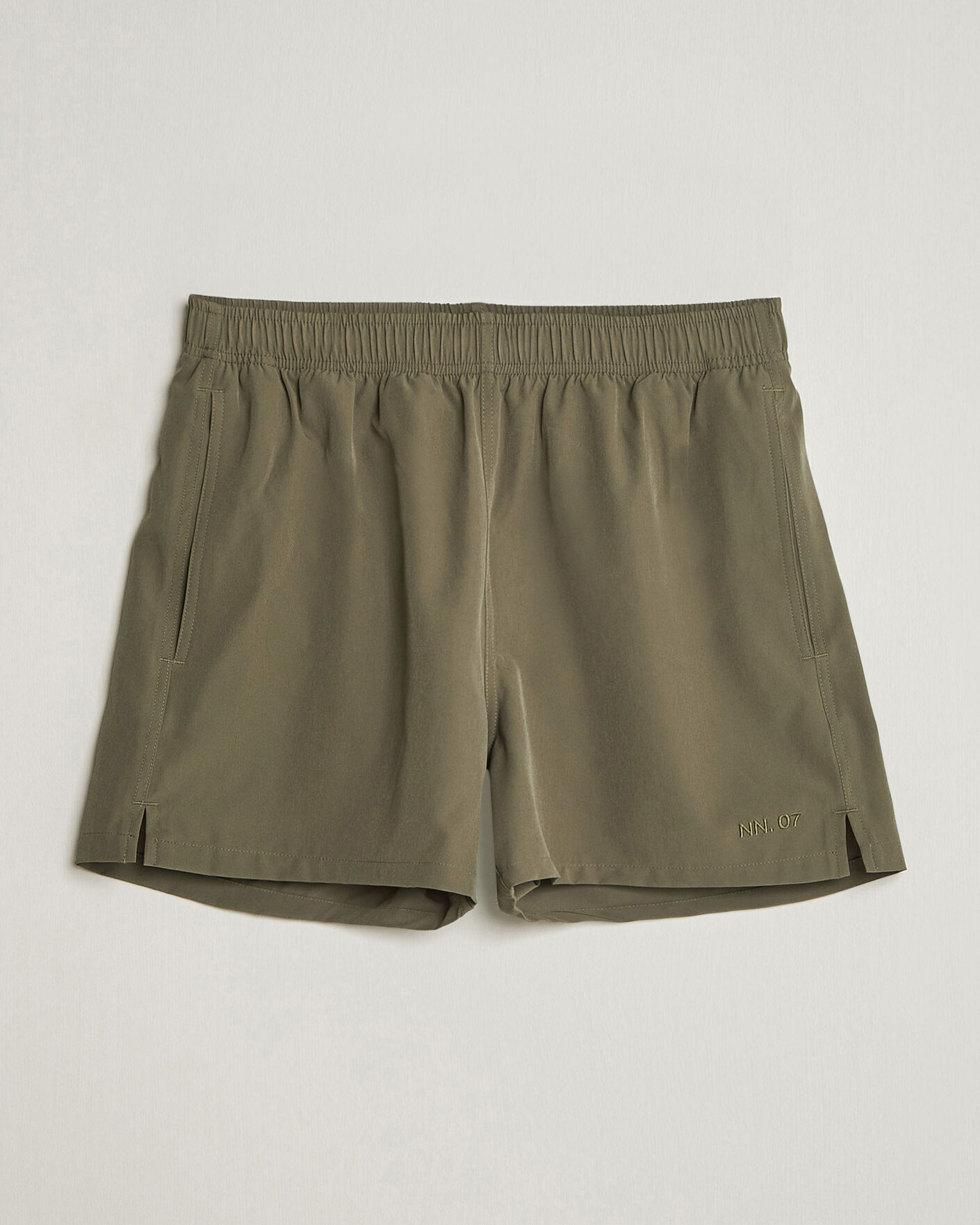 Herr | Badbyxor | NN07 | Holiday Swimshorts Capers Green