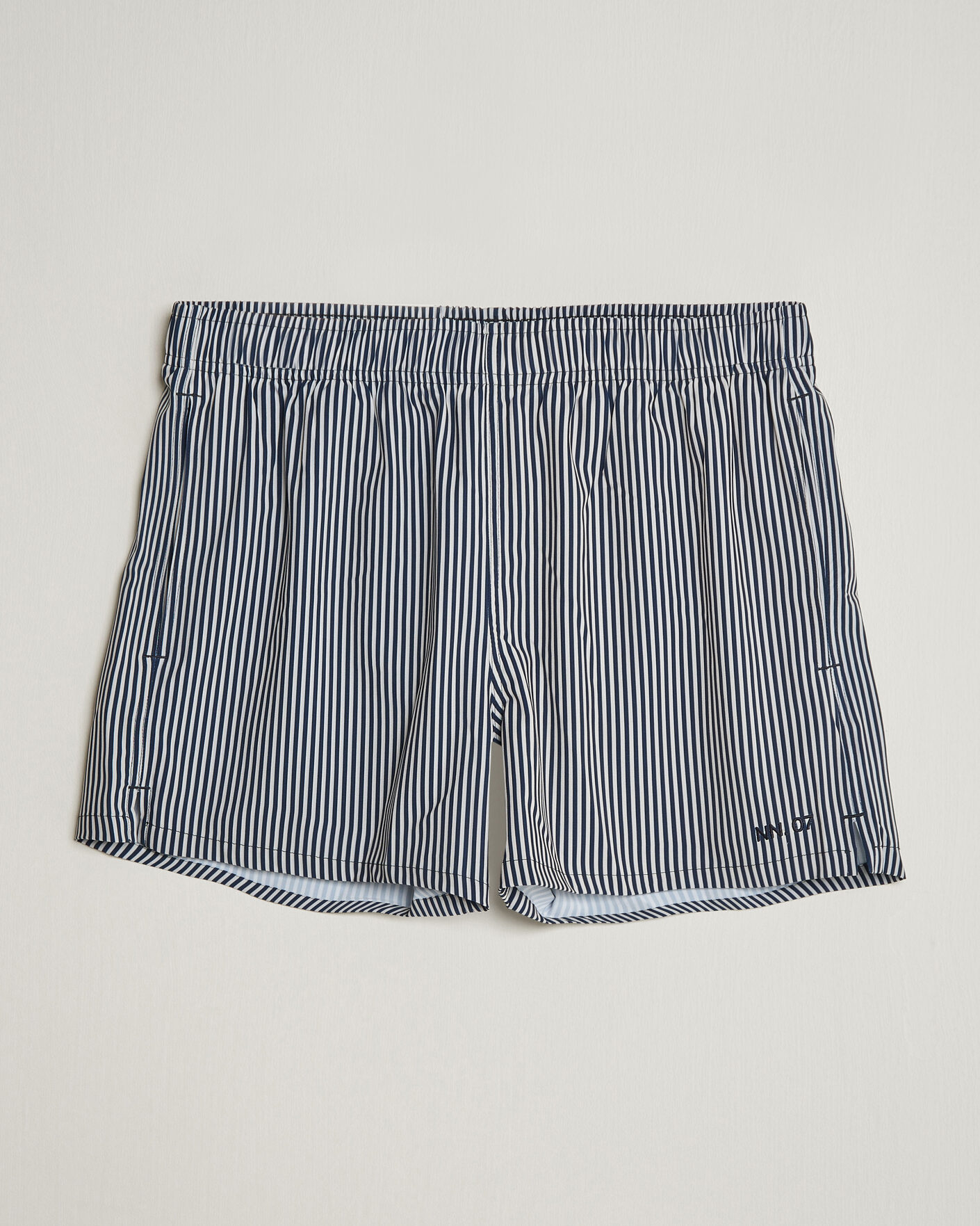 Herr | Badbyxor | NN07 | Holiday Swimshorts Navy/White