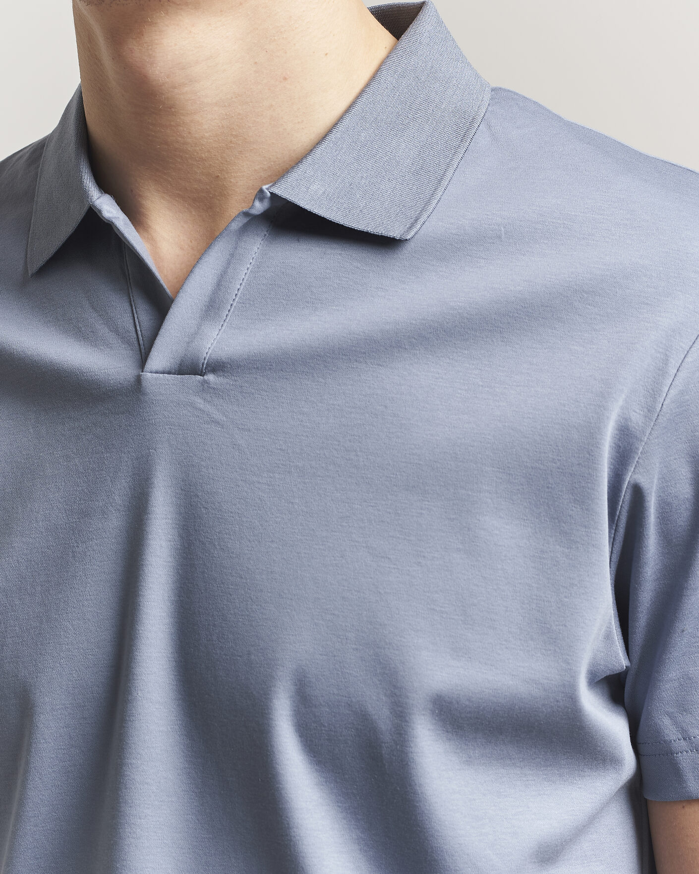 Herr | Pikéer | NN07 | Paul Polo Stone Blue