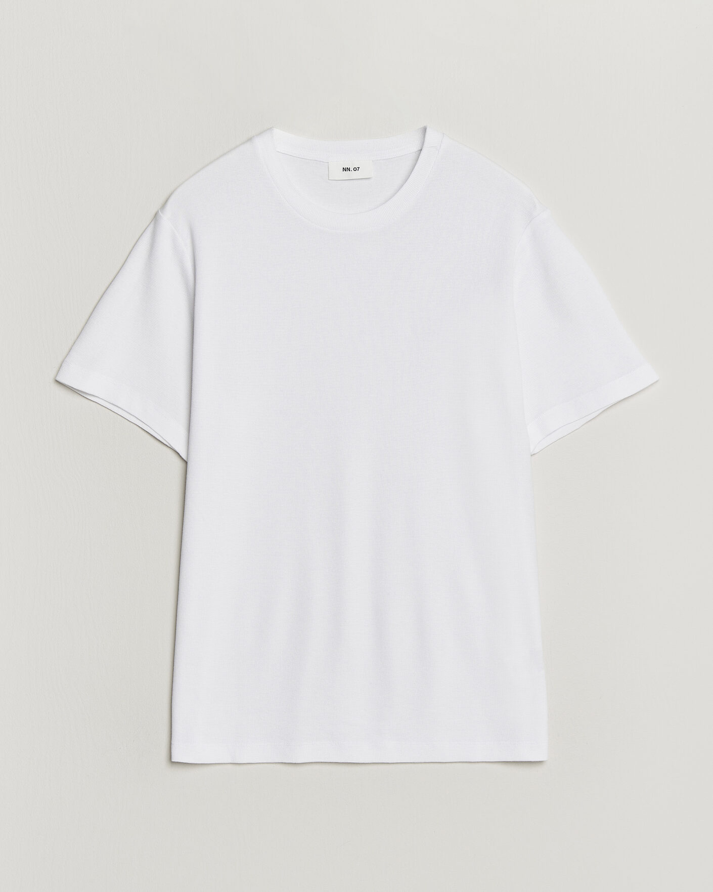 Herr | T-Shirts | NN07 | Clive Crew Neck T-Shirt White