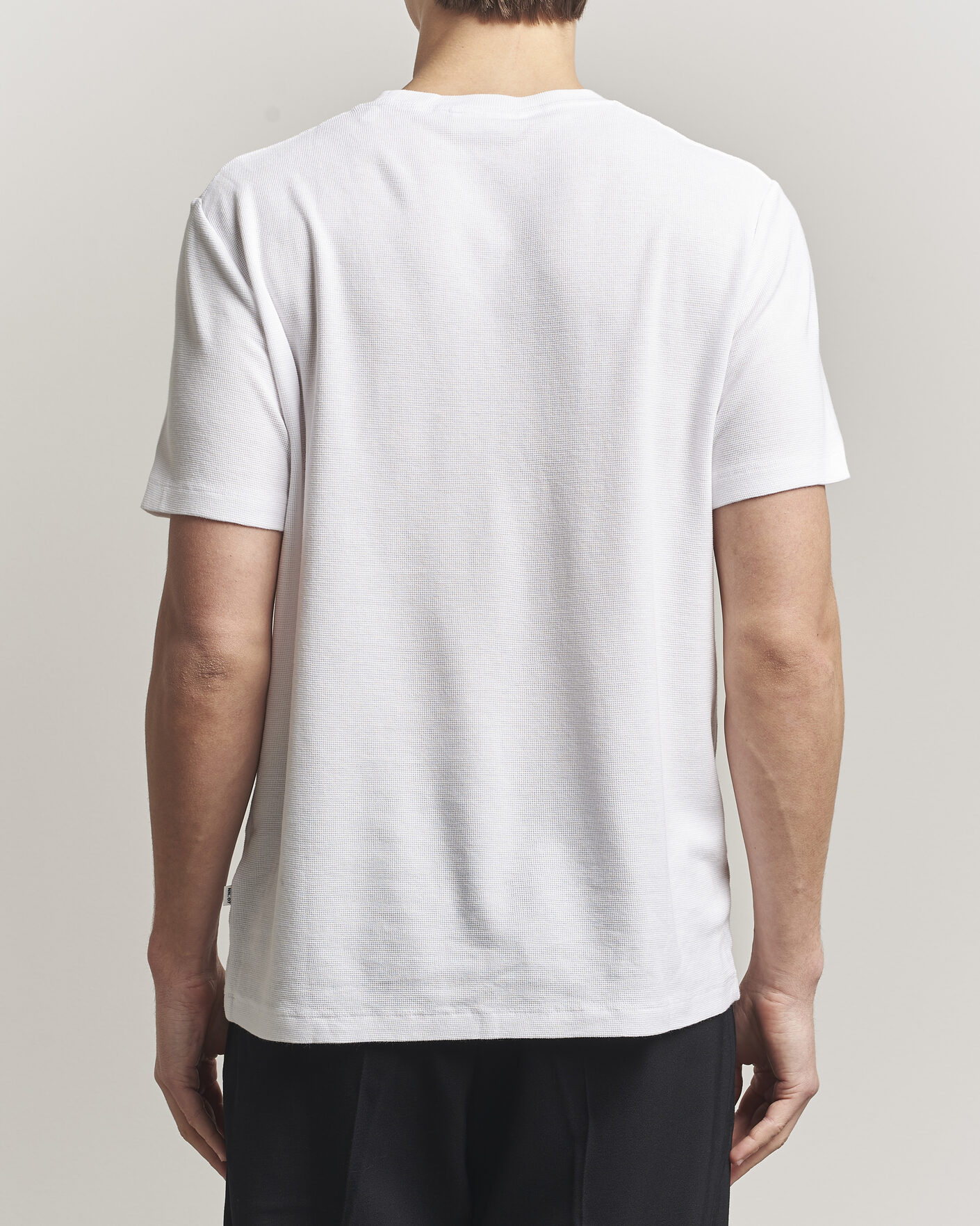 Herr | T-Shirts | NN07 | Clive Crew Neck T-Shirt White