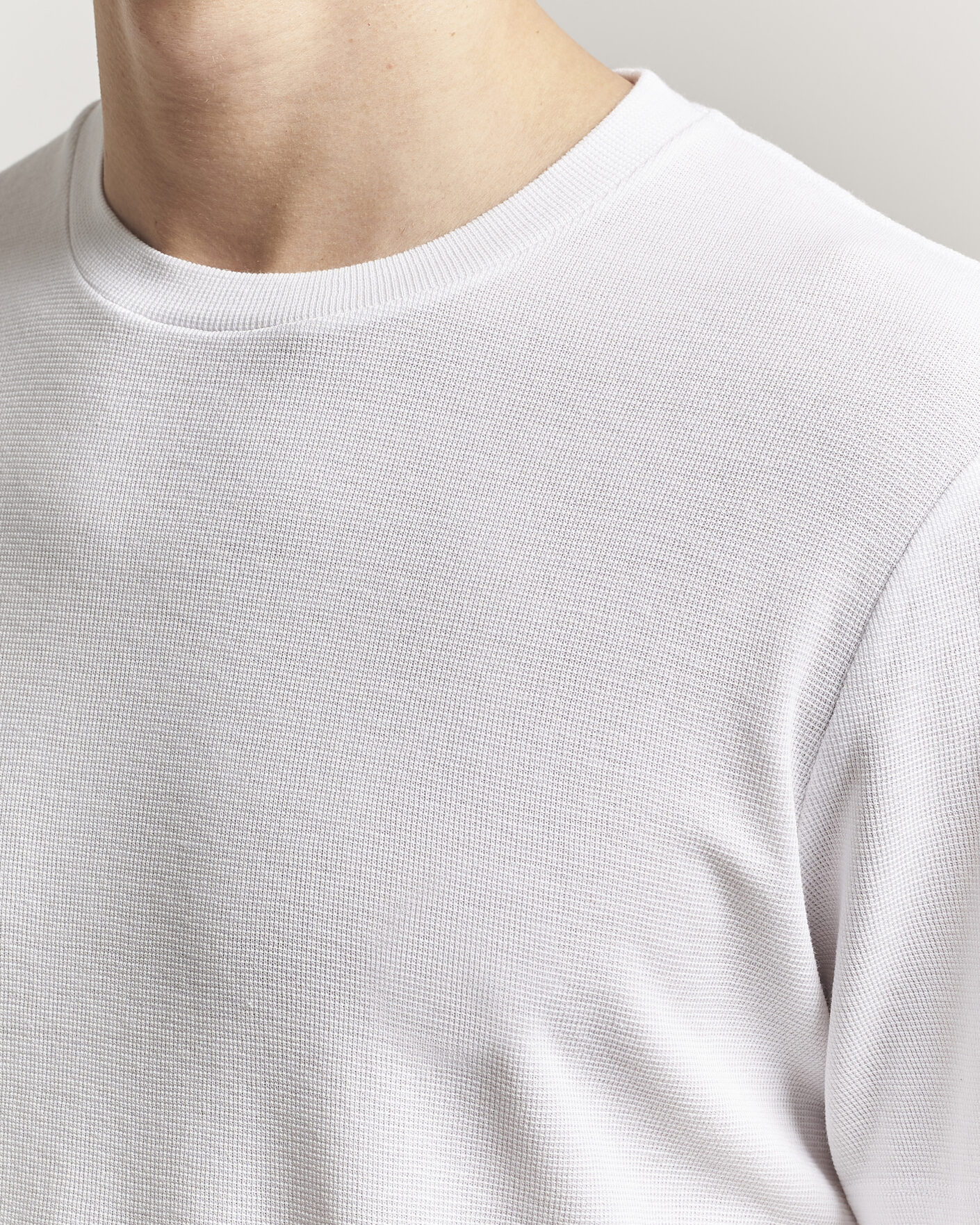 Herr | T-Shirts | NN07 | Clive Crew Neck T-Shirt White