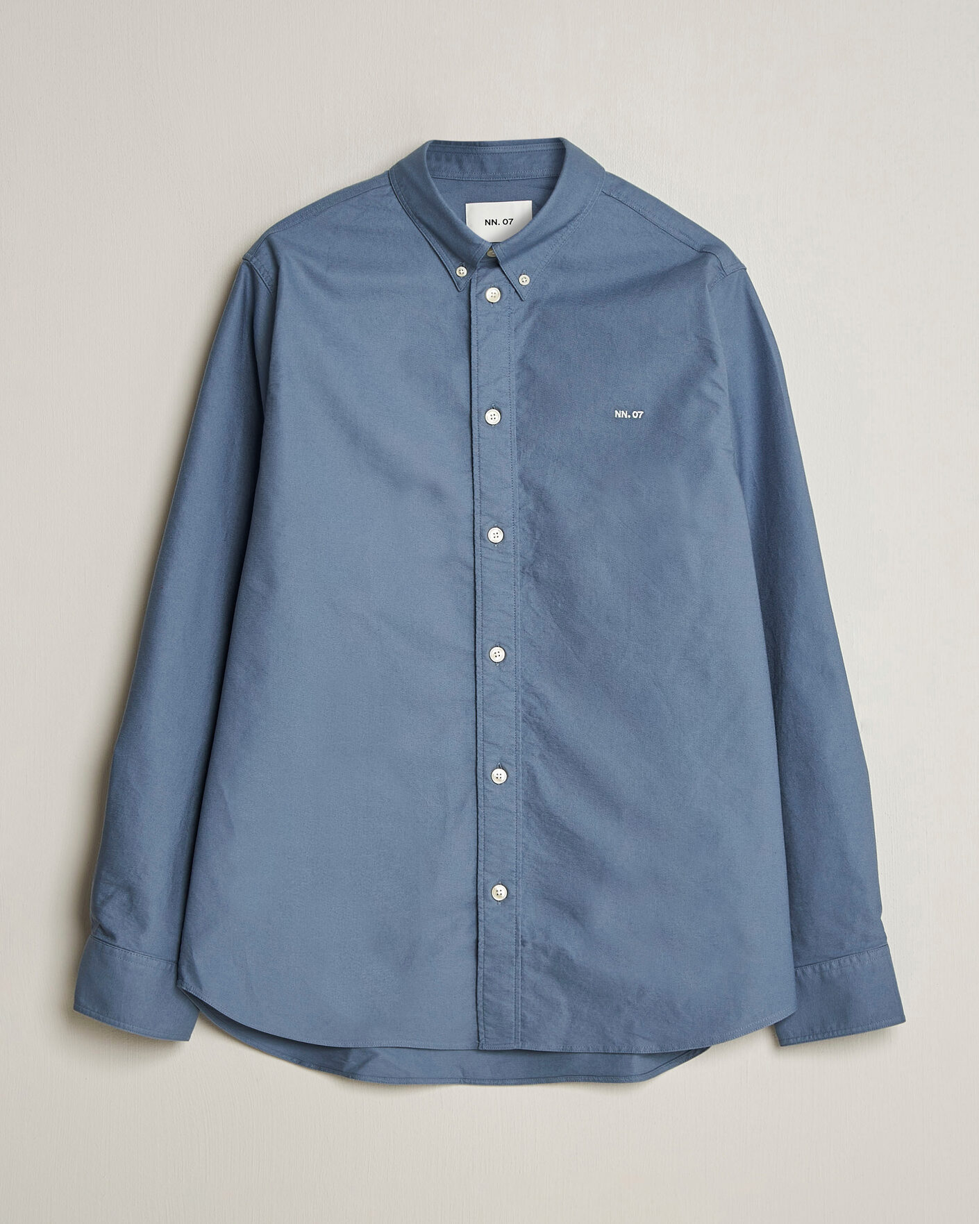 Herr | Skjortor | NN07 | Colby Oxford Shirt Stone Blue