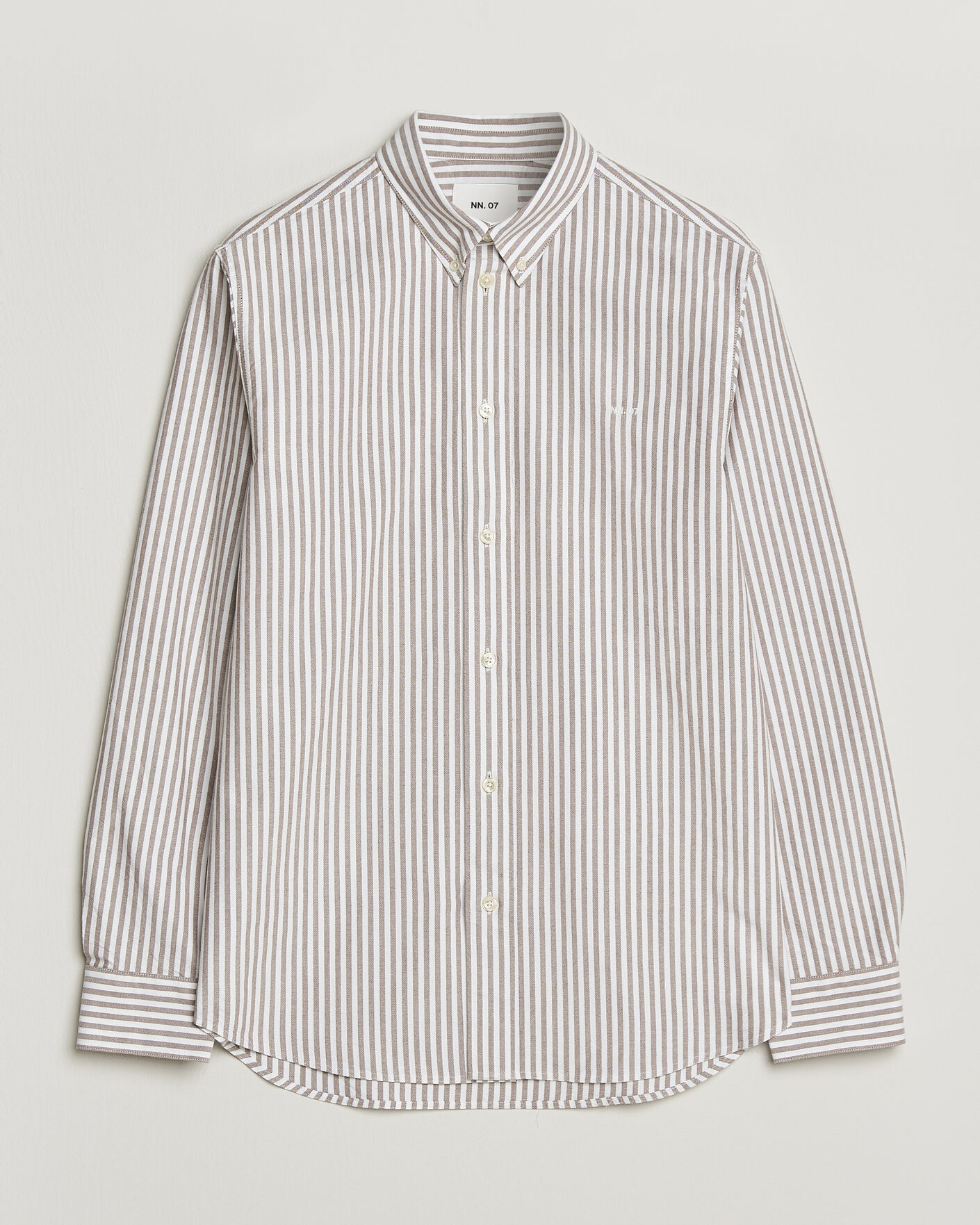 Herr | Skjortor | NN07 | Colby Oxford Shirt Terracotta/White