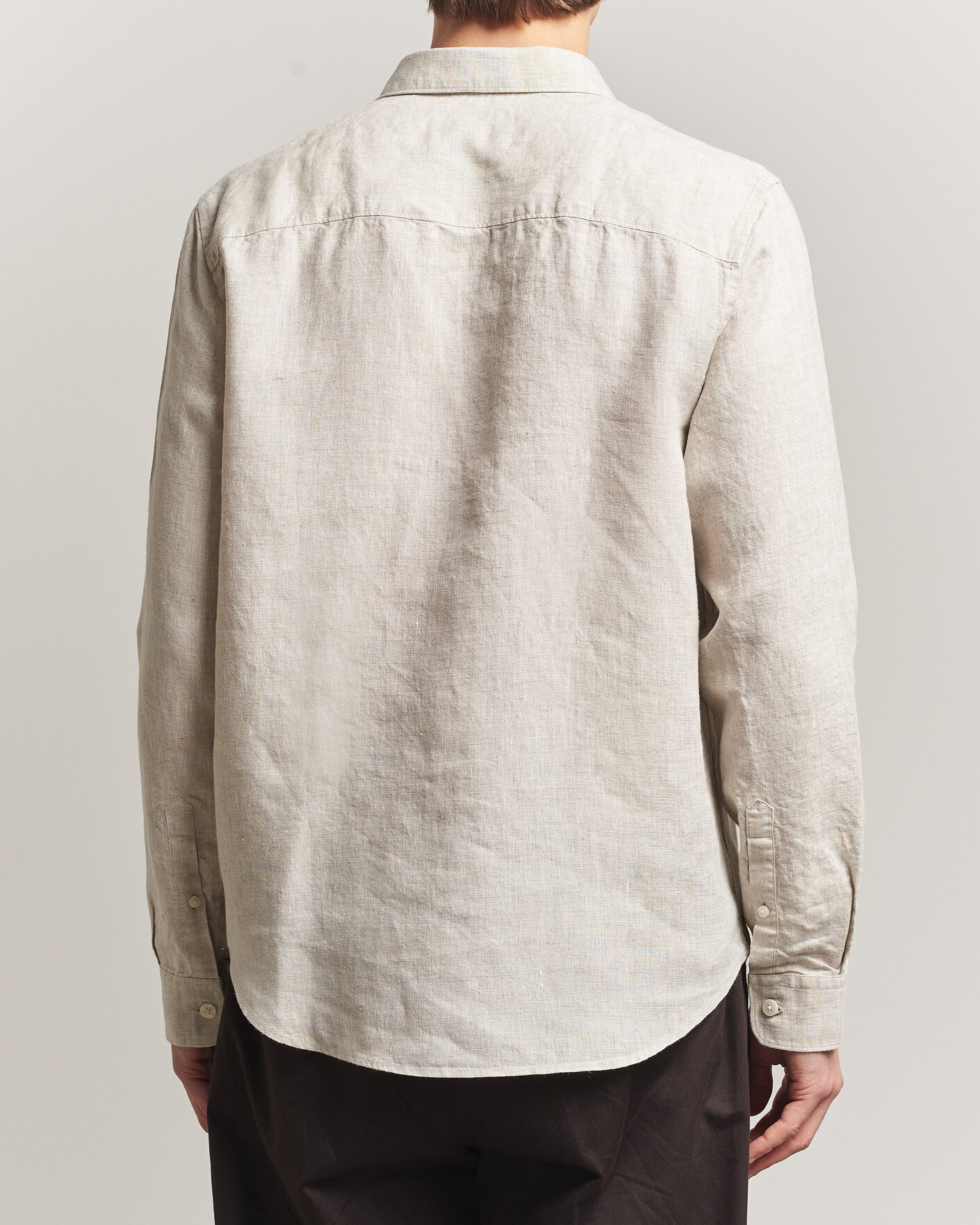 Herr | Skjortor | NN07 | Enzo Linen Shirt Oat