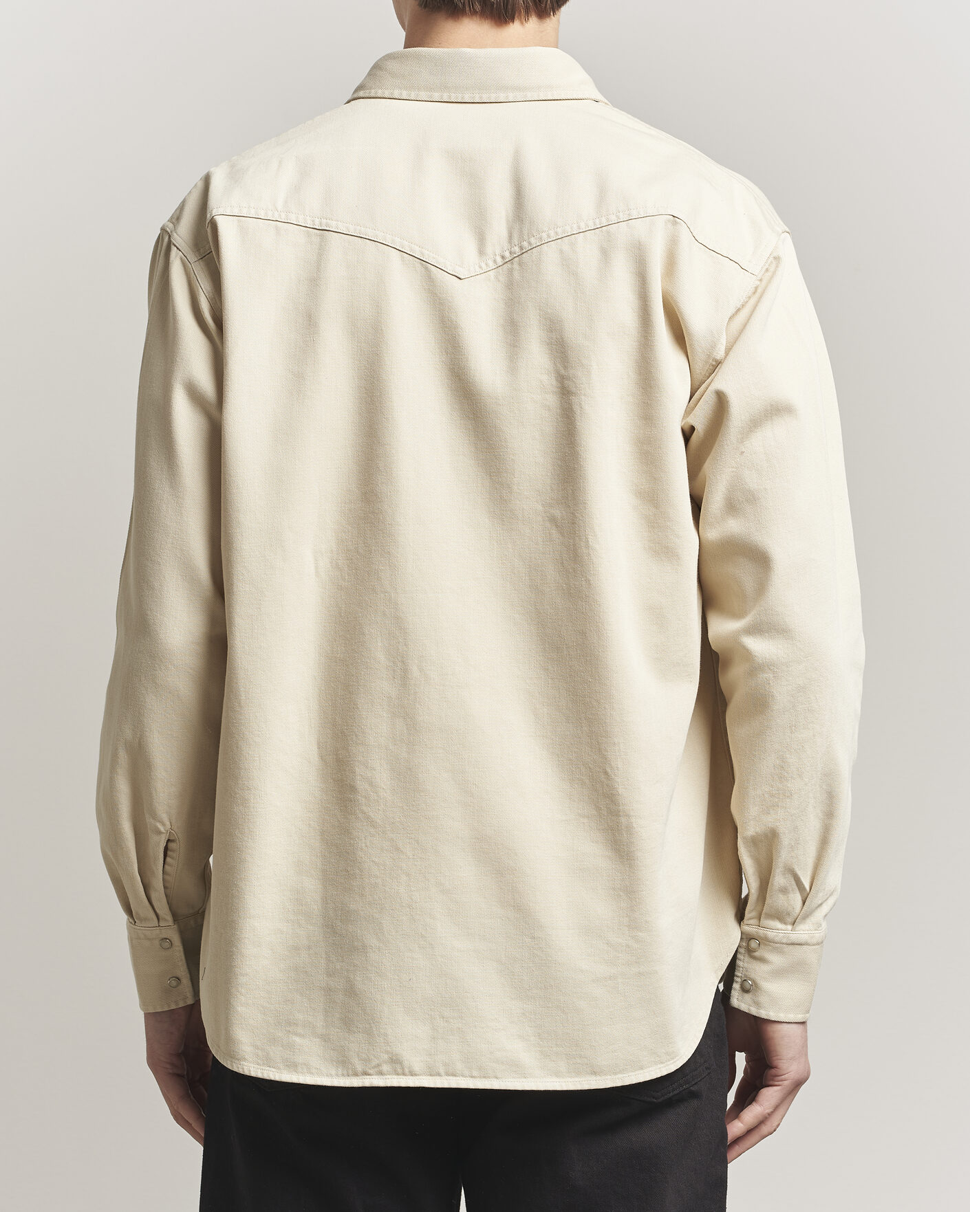 Herr | Skjortor | NN07 | Ricky Western Denim Shirt Ivory