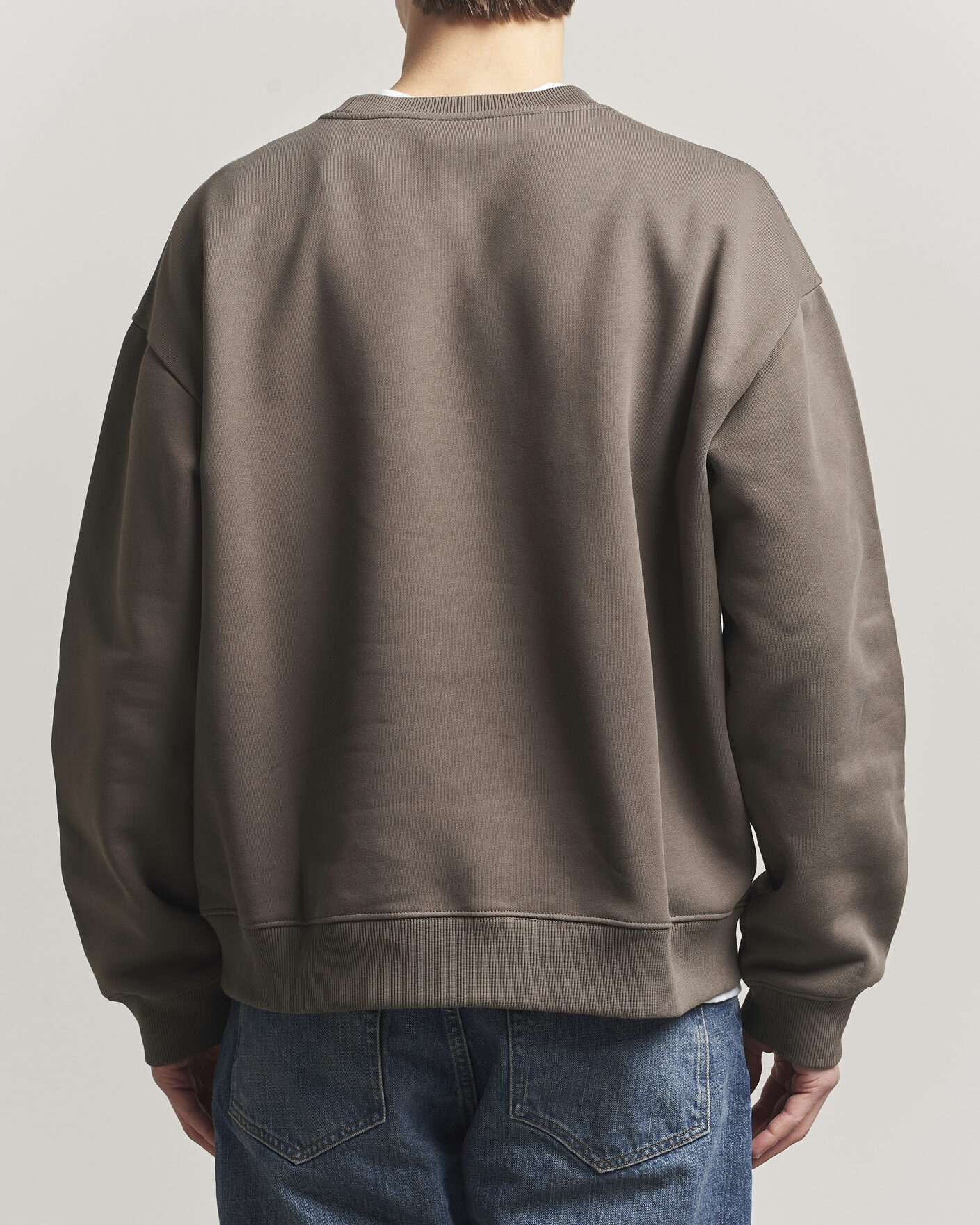 Herr | Tröjor | NN07 | David Crew Neck Sweatshirt Mable Husk