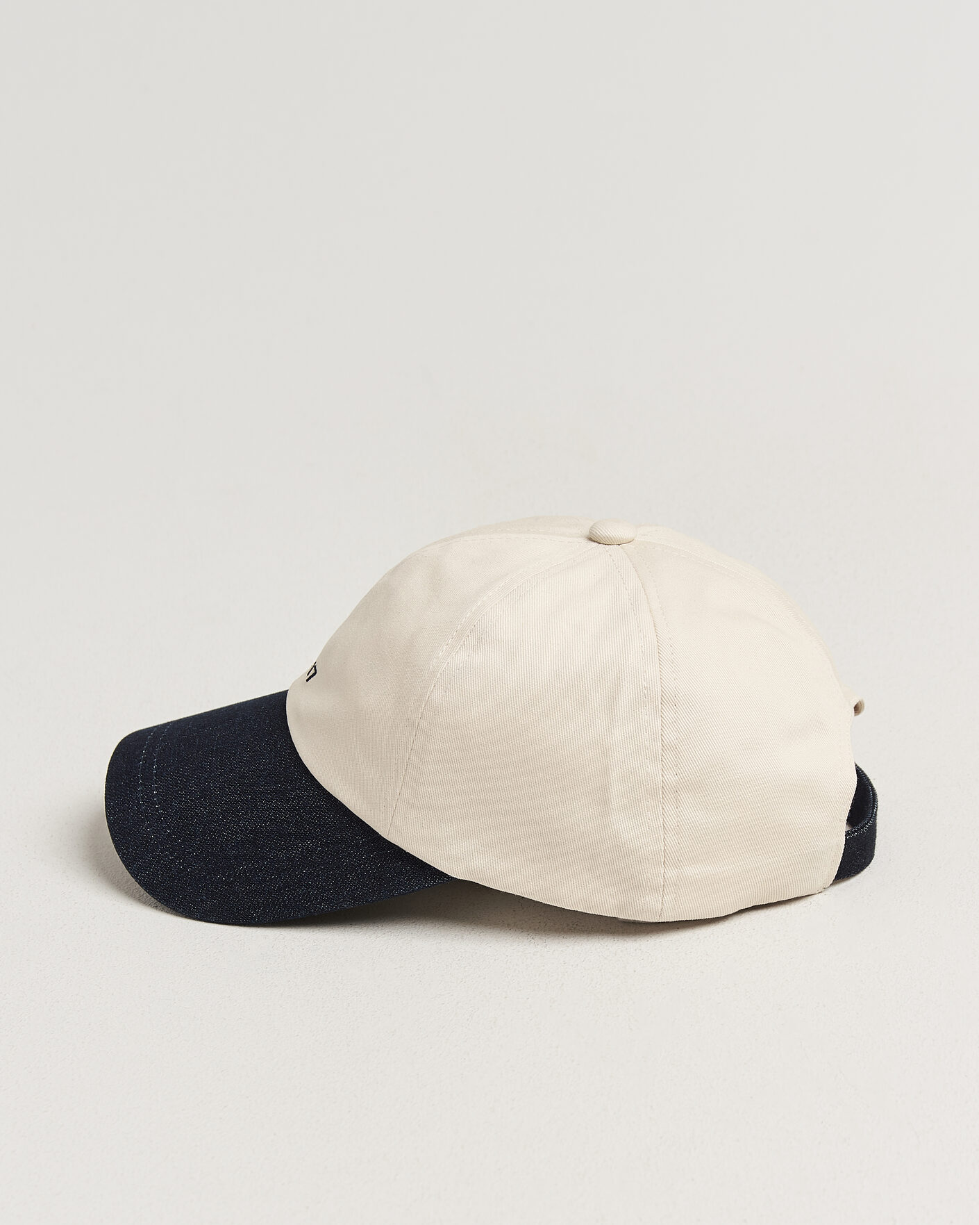 Herr | Hattar & kepsar | NN07 | Logo Cap Raw Indigo