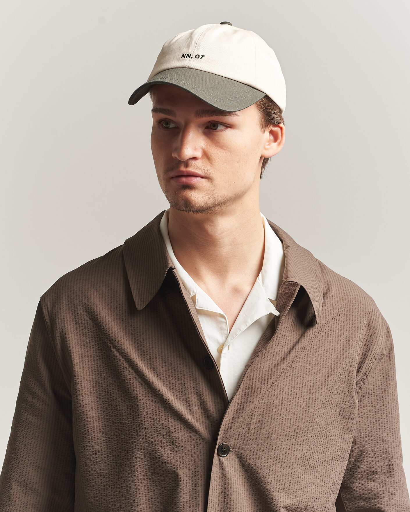 Herr | Hattar & kepsar | NN07 | Logo Cap Dark Army