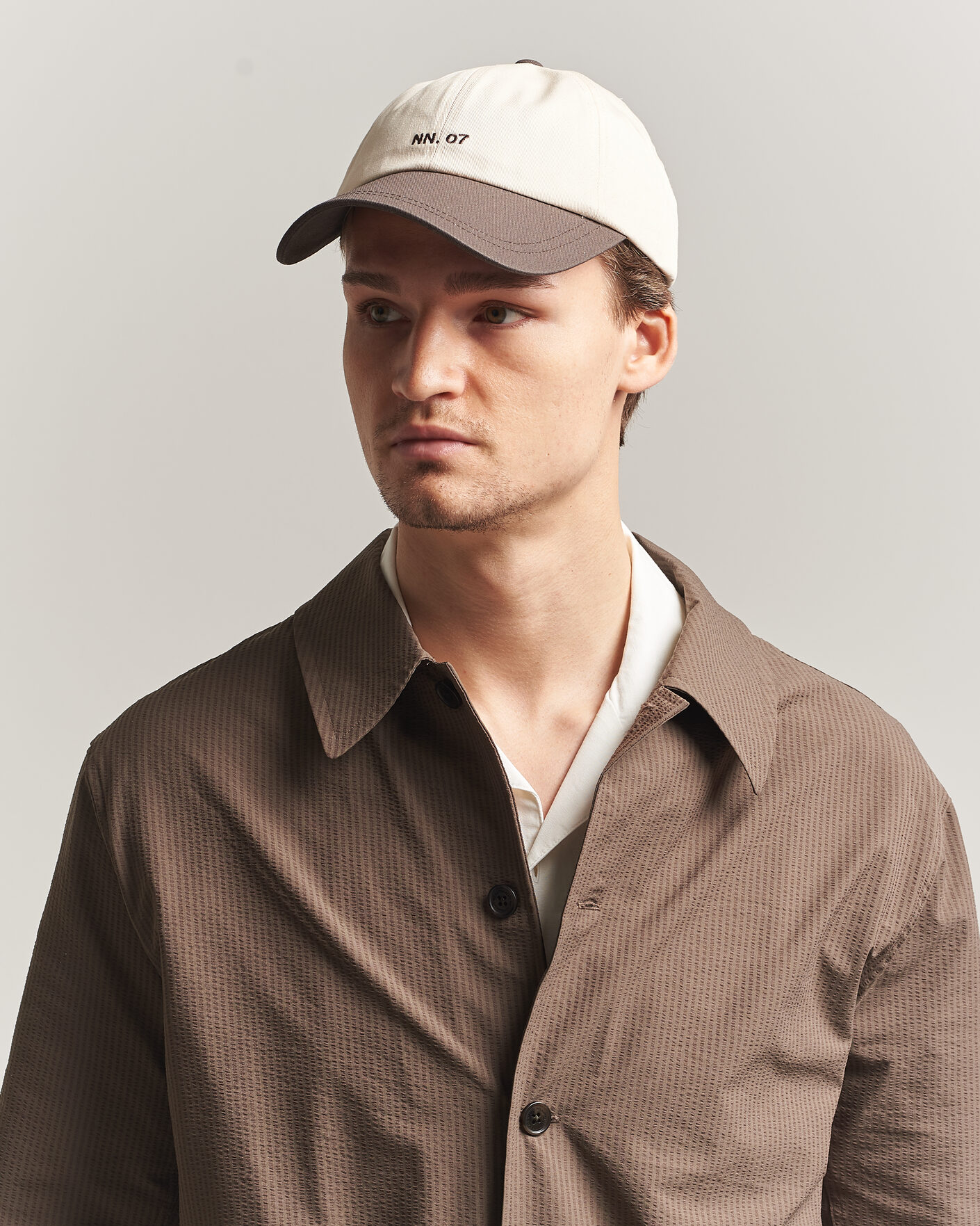 Herr | Hattar & kepsar | NN07 | Logo Cap Demitasse Brown