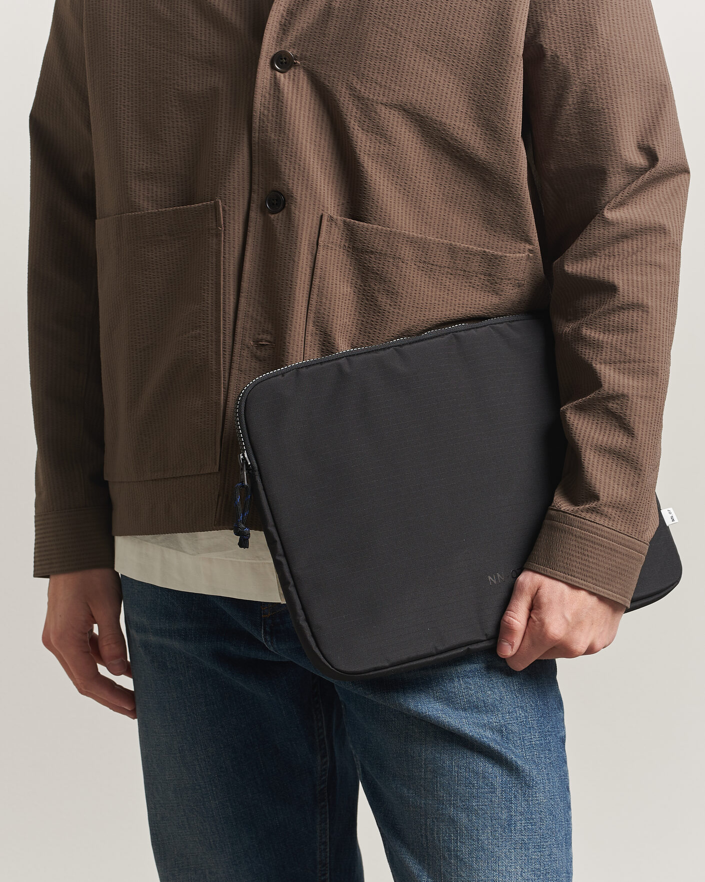 Herr | Väskor | NN07 | Nylon Ripstop Computer Sleeve Black