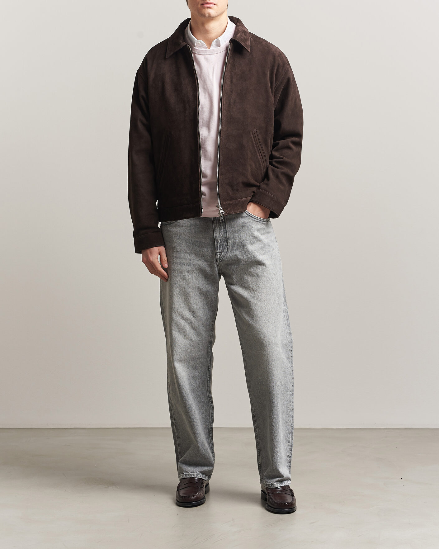 Herr | Jeans | NN07 | Otis Loose Fit Jeans Medium Grey