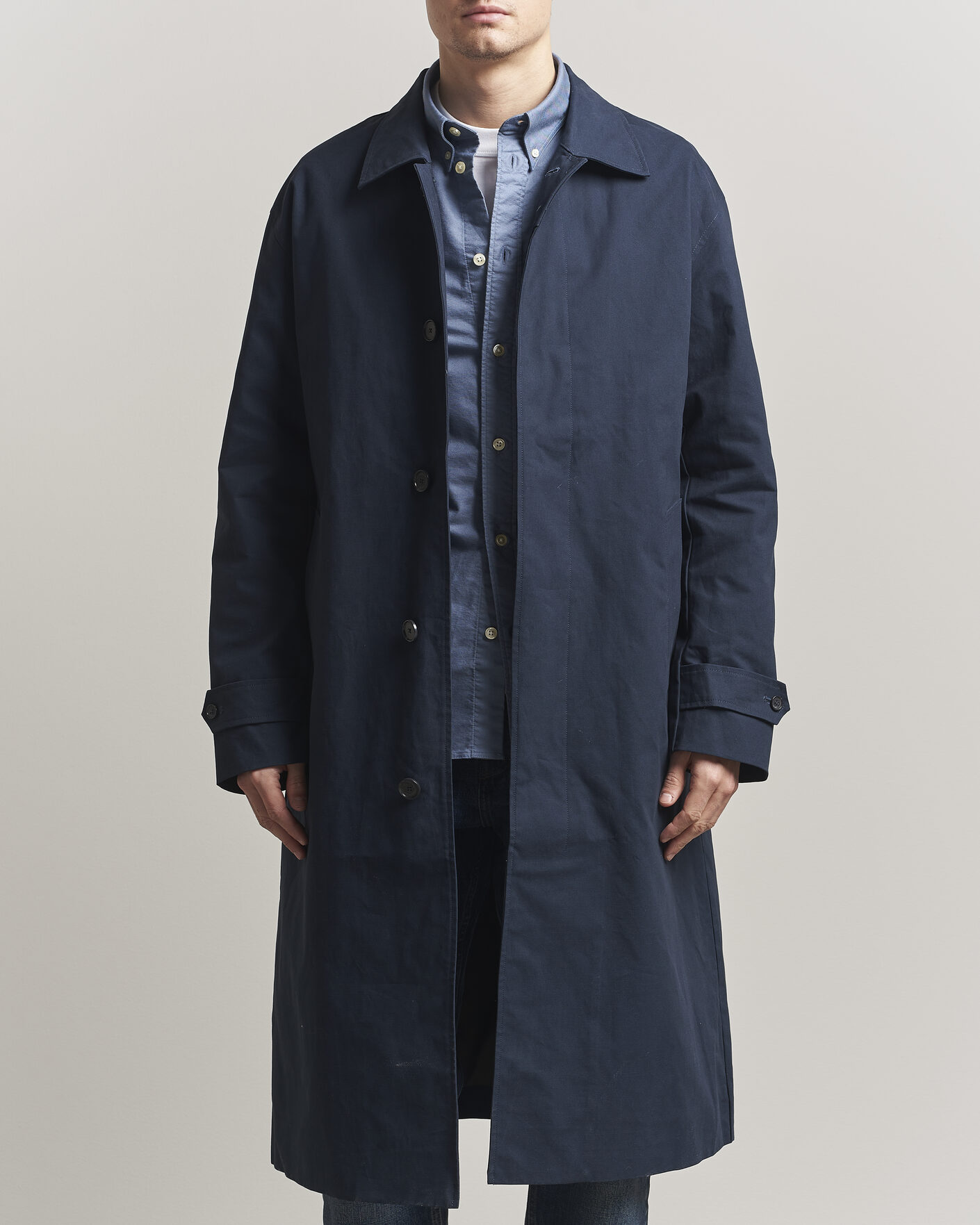 Herr | Jackor | NN07 | Gibson Coat Navy Blue