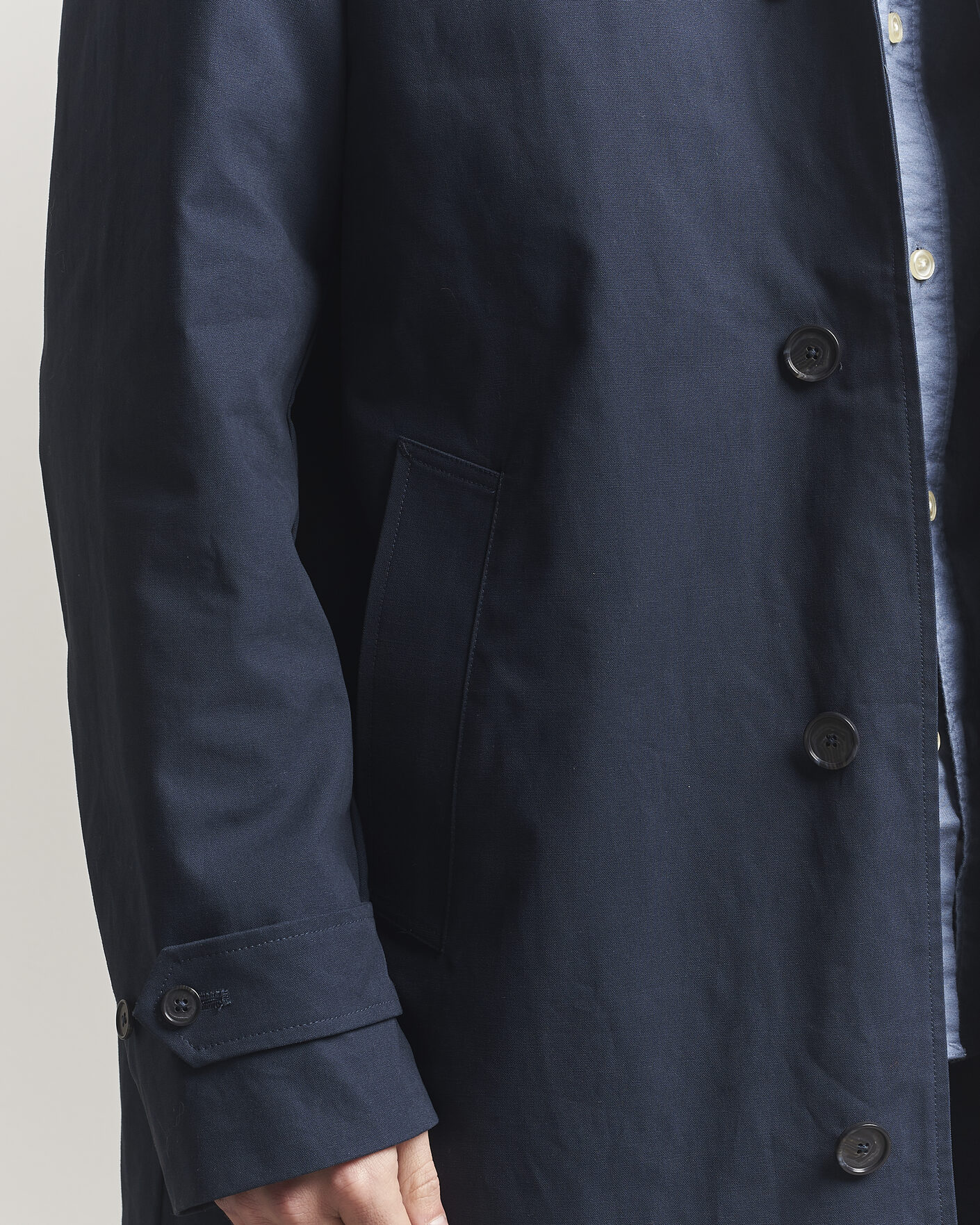 Herr | Jackor | NN07 | Gibson Coat Navy Blue