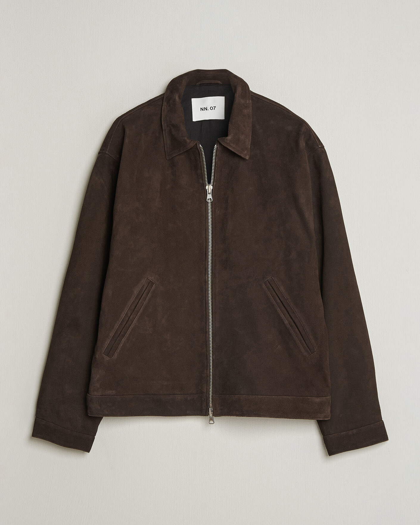 Herr | Jackor | NN07 | Petrus Suede Jacket Deep Truffle
