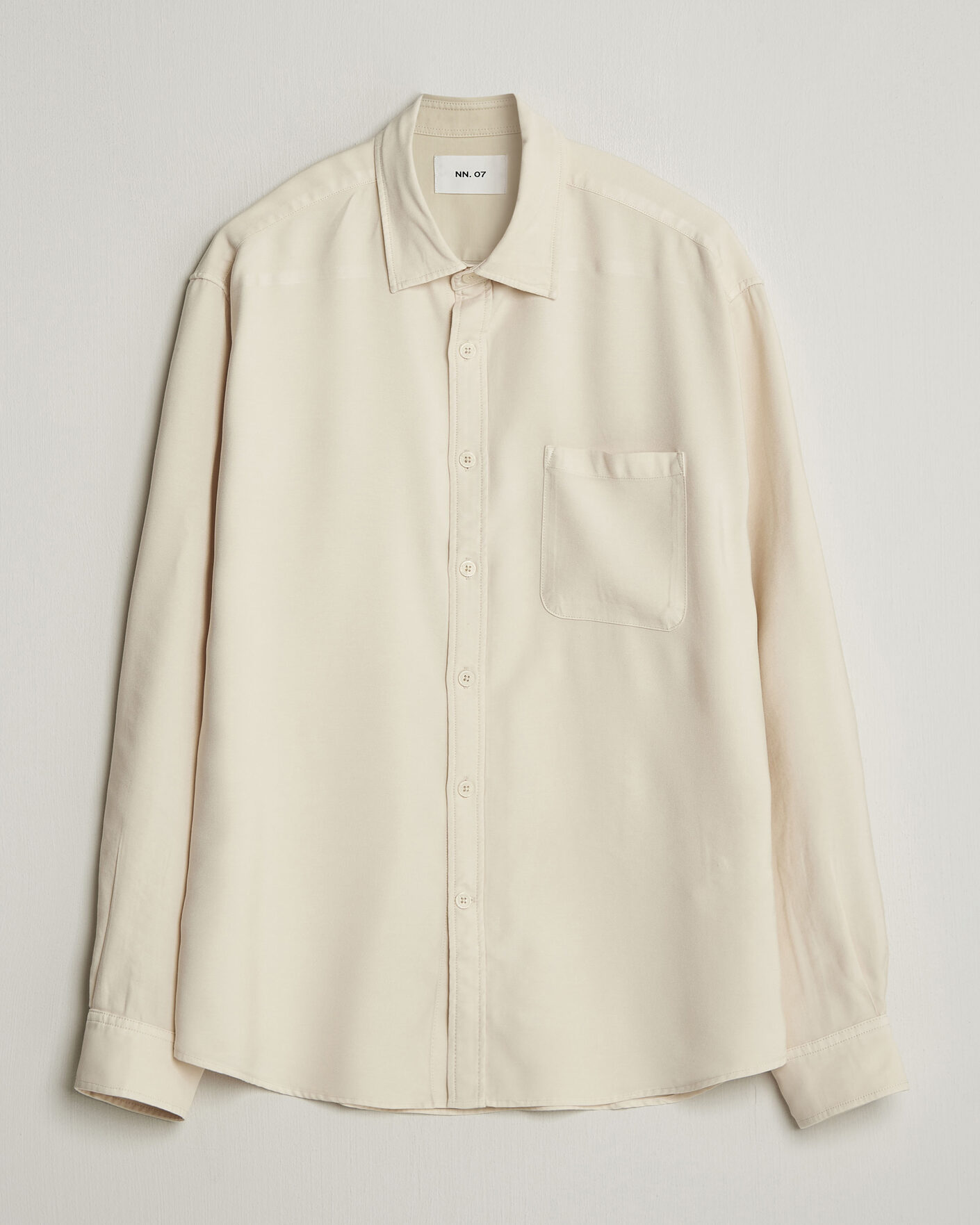 Herr | Skjortor | NN07 | Deon Tencel Shirt Ivory