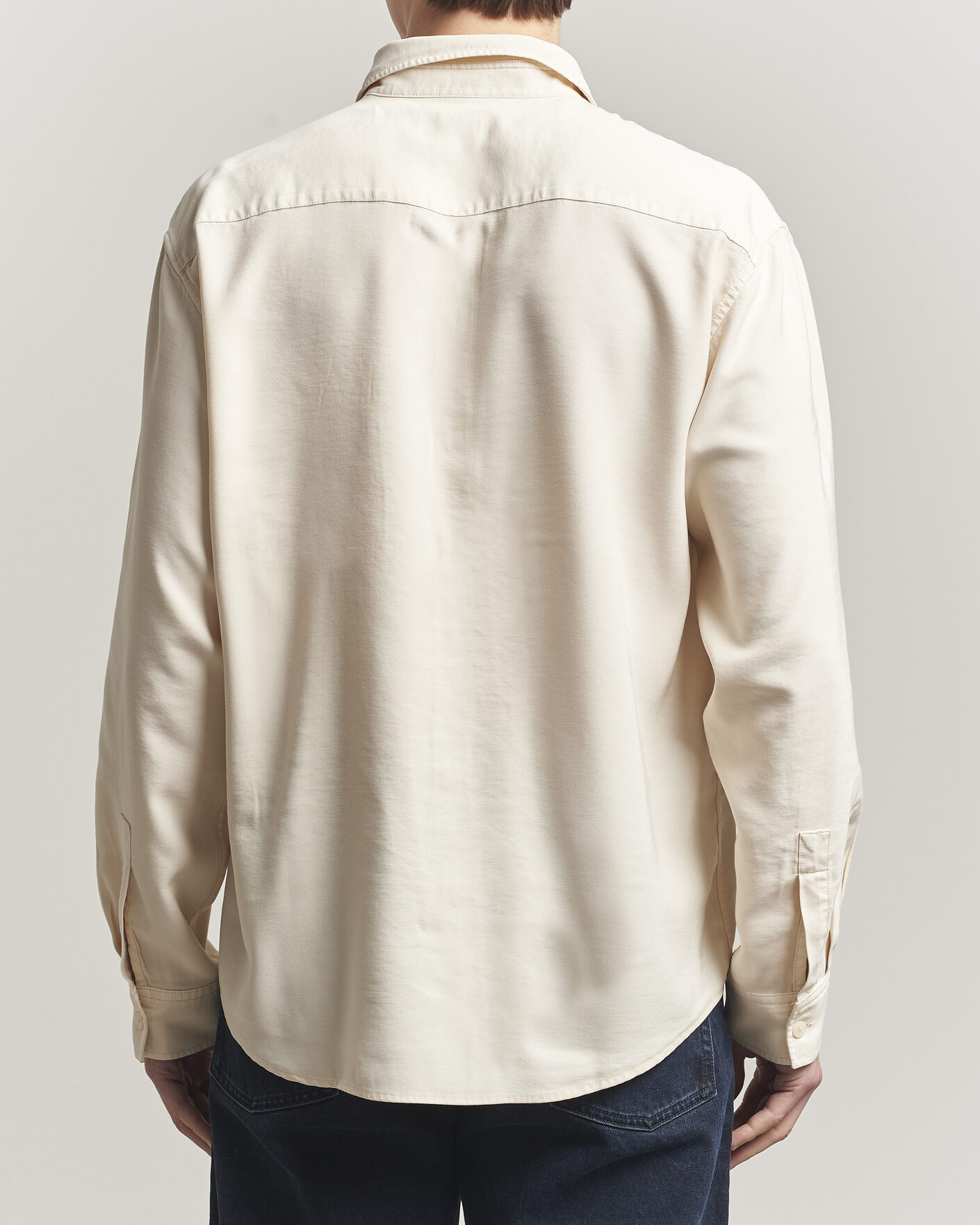 Herr | Skjortor | NN07 | Deon Tencel Shirt Ivory