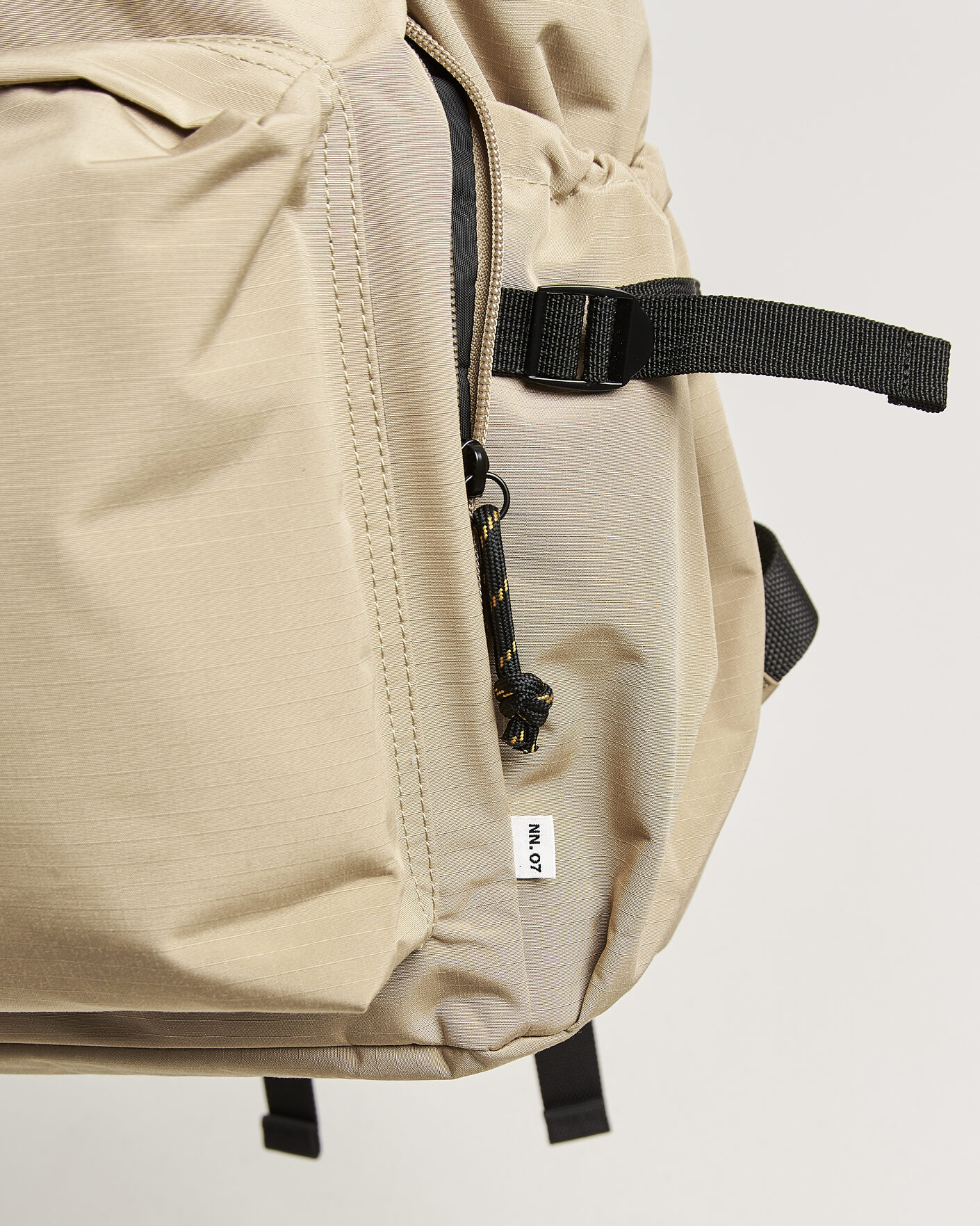 Herr | Väskor | NN07 | Nylon Ripstop Rolltop Backpack Desert Khaki