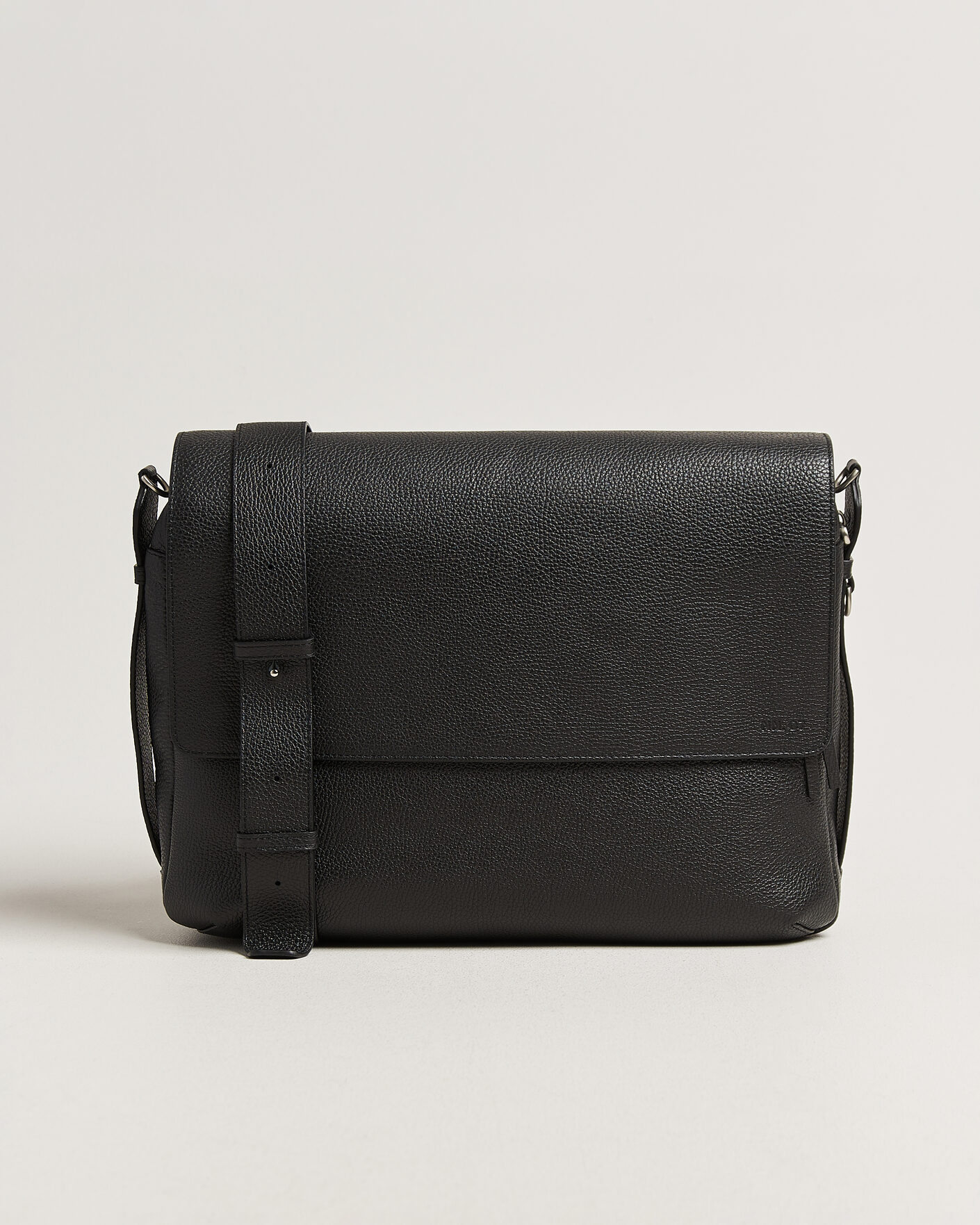 Herr | Väskor | NN07 | Port Satchel Grained Leather Briefcase Black