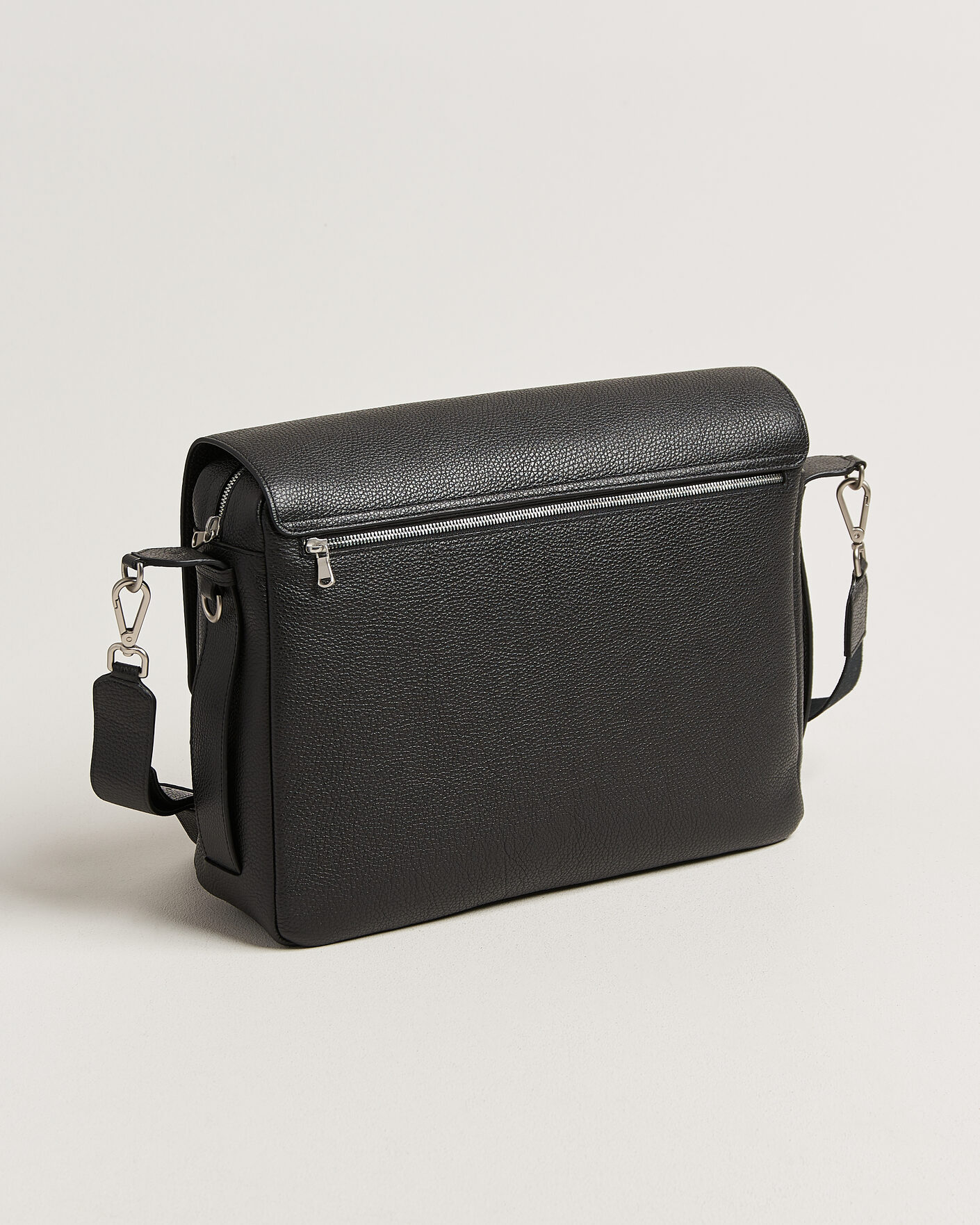 Herr | Väskor | NN07 | Port Satchel Grained Leather Briefcase Black