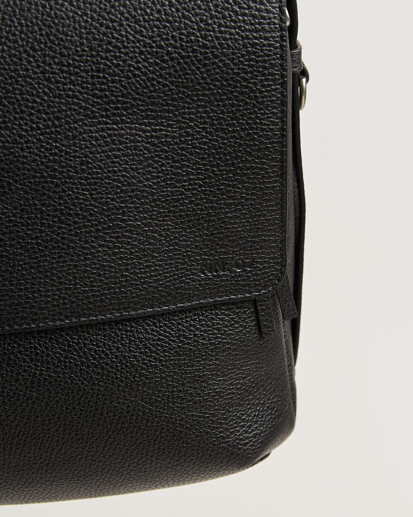Herr | Väskor | NN07 | Port Satchel Grained Leather Briefcase Black
