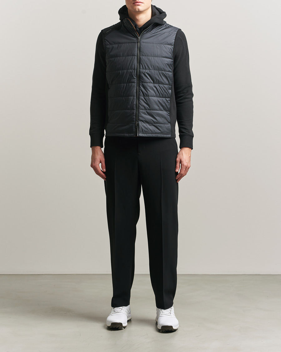 Herr | Västar | RLX Ralph Lauren | Performance Wool Vest Polo Black