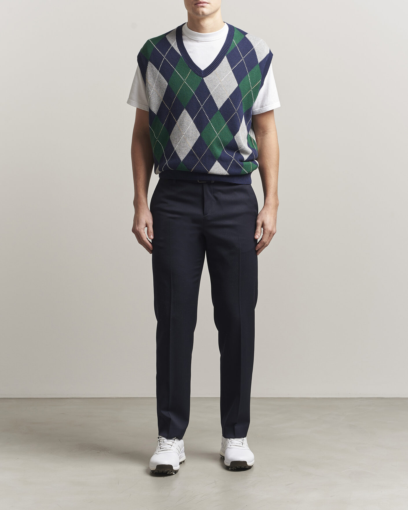 Herr | Golfkläder | RLX Ralph Lauren | Cotton Coolmax Vest Argyle Multi
