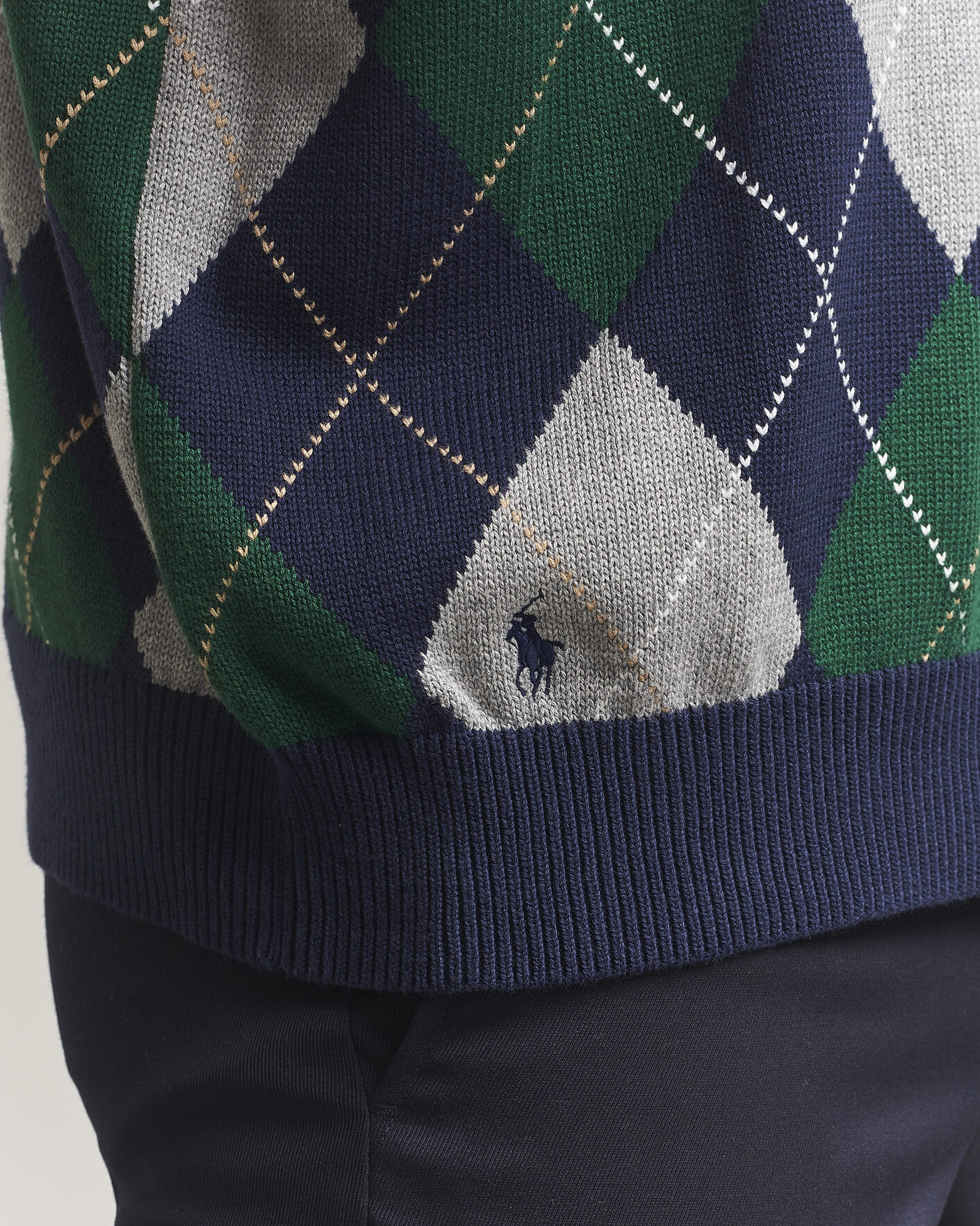 Herr | Golfkläder | RLX Ralph Lauren | Cotton Coolmax Vest Argyle Multi