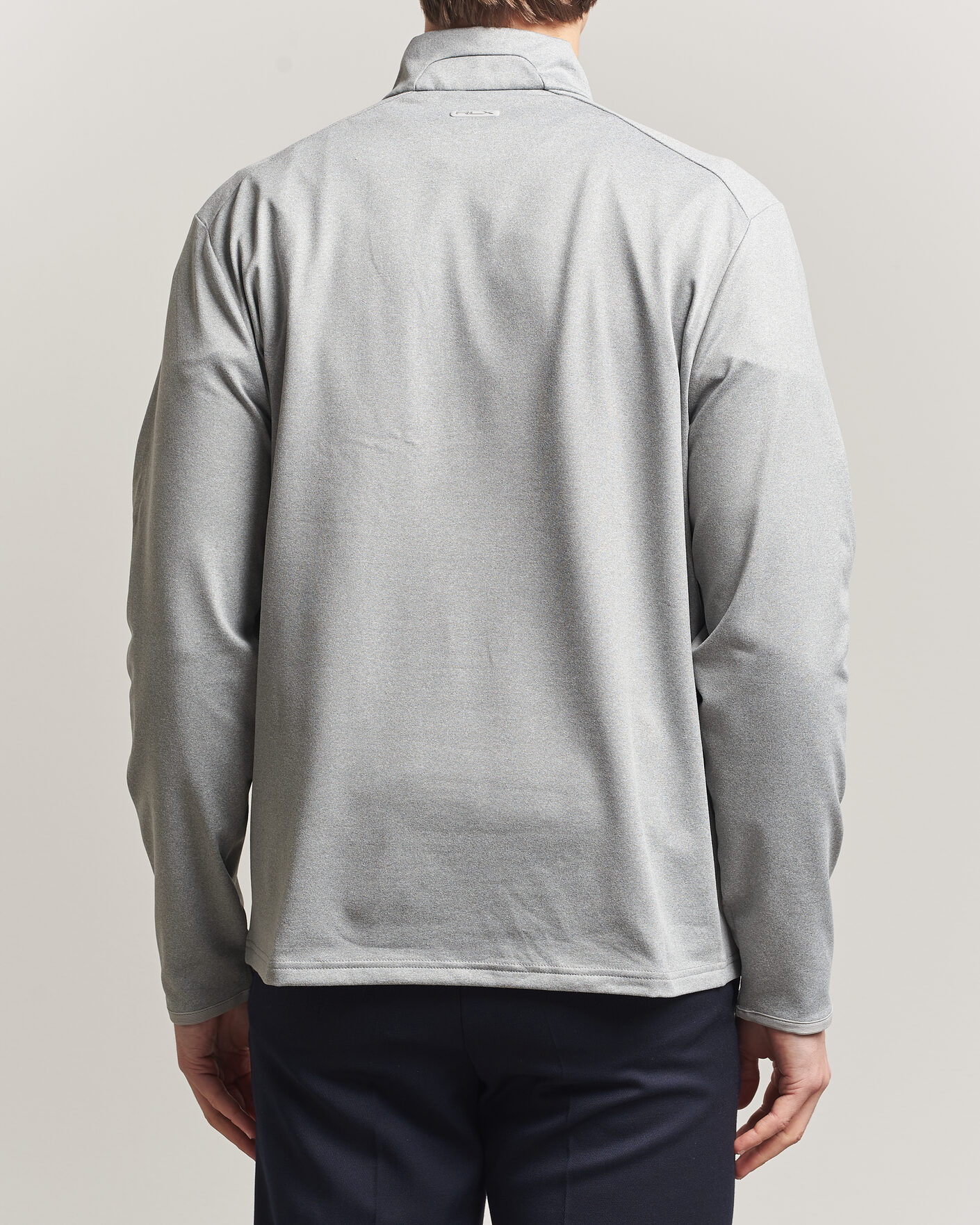 Herr | Golfkläder | RLX Ralph Lauren | Luxury Jersey Half Zip Andover Heather