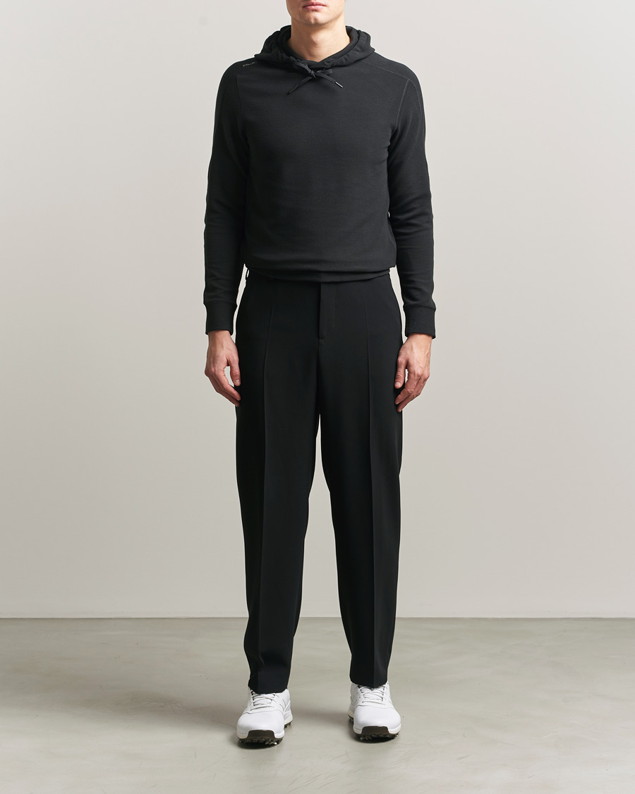 Herr | Tröjor | RLX Ralph Lauren | Tech Waffle Hoodie Polo Black