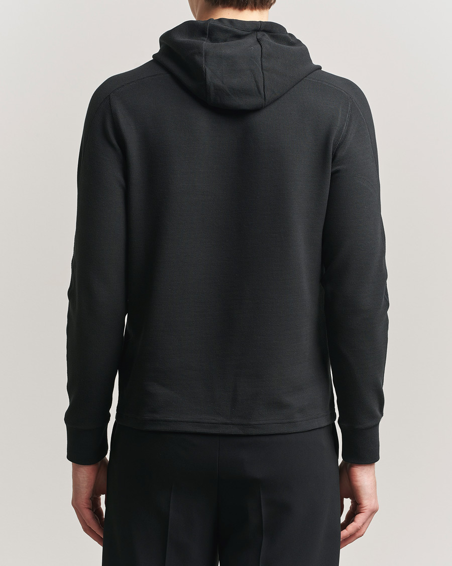 Herr | Tröjor | RLX Ralph Lauren | Tech Waffle Hoodie Polo Black