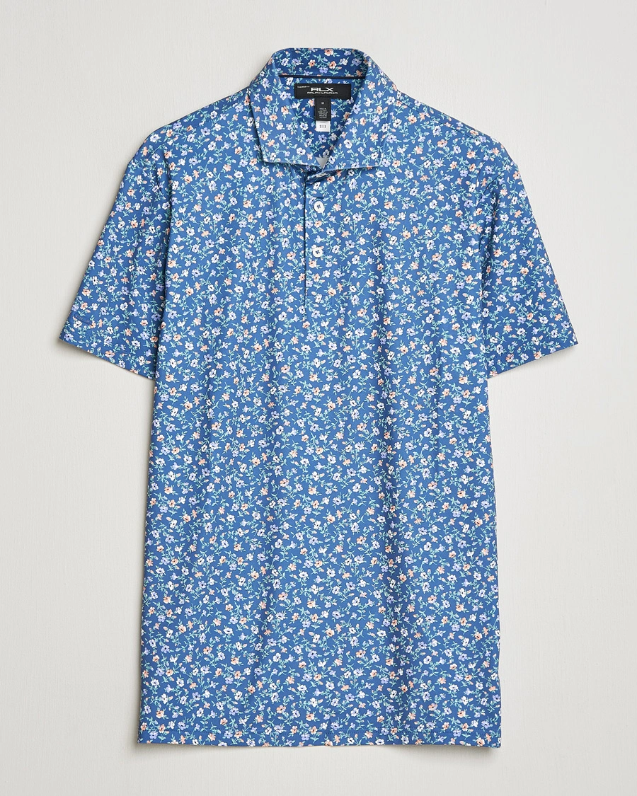Herr | Pikéer | RLX Ralph Lauren | Airflow Polo Printed Old Royal Mini Floral